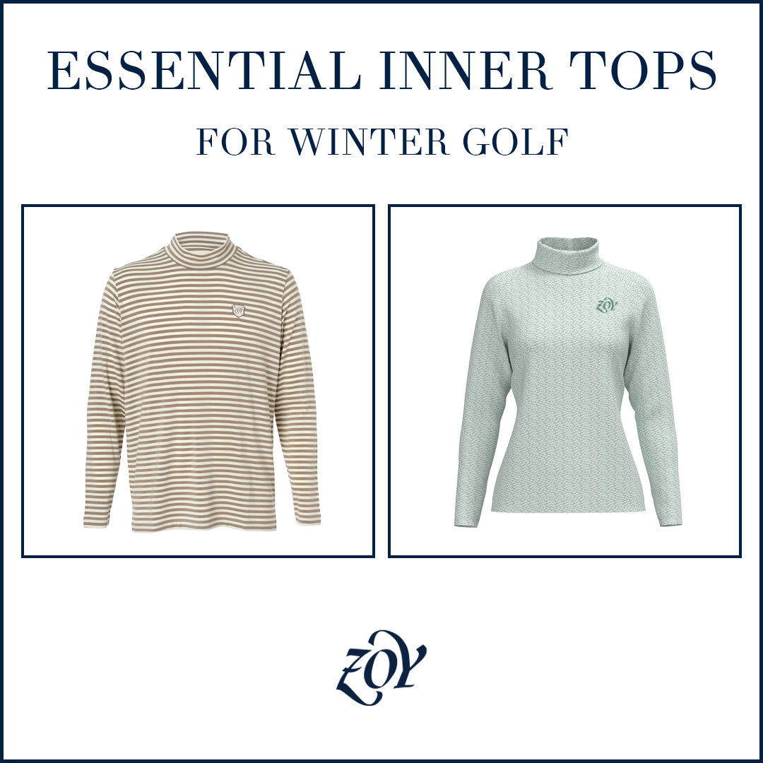【見えない冬の一枚にこそ、確かな機能と美意識を/WINTER INNER COLLECTION】最大50%OFF - 保温性・ストレッチ性・快適性に優れた「4種類の上質インナー」を厳選ご紹介。見えない一枚が、凍てつく冬のラウンドを快適に変えていく