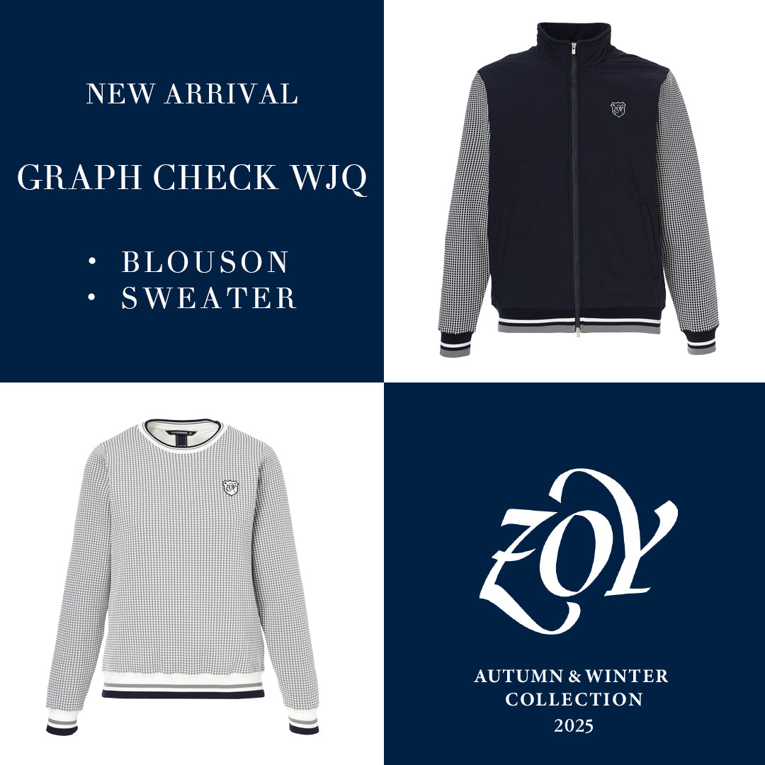 【NEW ARRIVALS】25AWコレクションより最新モデル「グラフチェックWJQ」が登場 - 「防寒」をスタイリッシュに完成させる。ニット×キルト素材のコンビネーションが叶える「新たなウィンタースタイリングの最適解」をご紹介