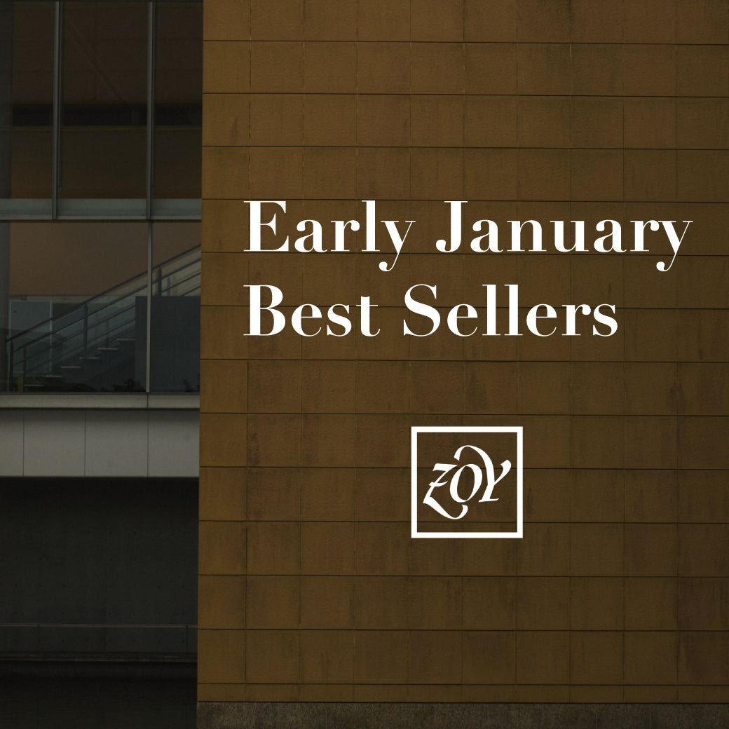 【ZOY Early January Best Sellers】最新人気ランキング「BEST3」をカテゴリ別でご紹介