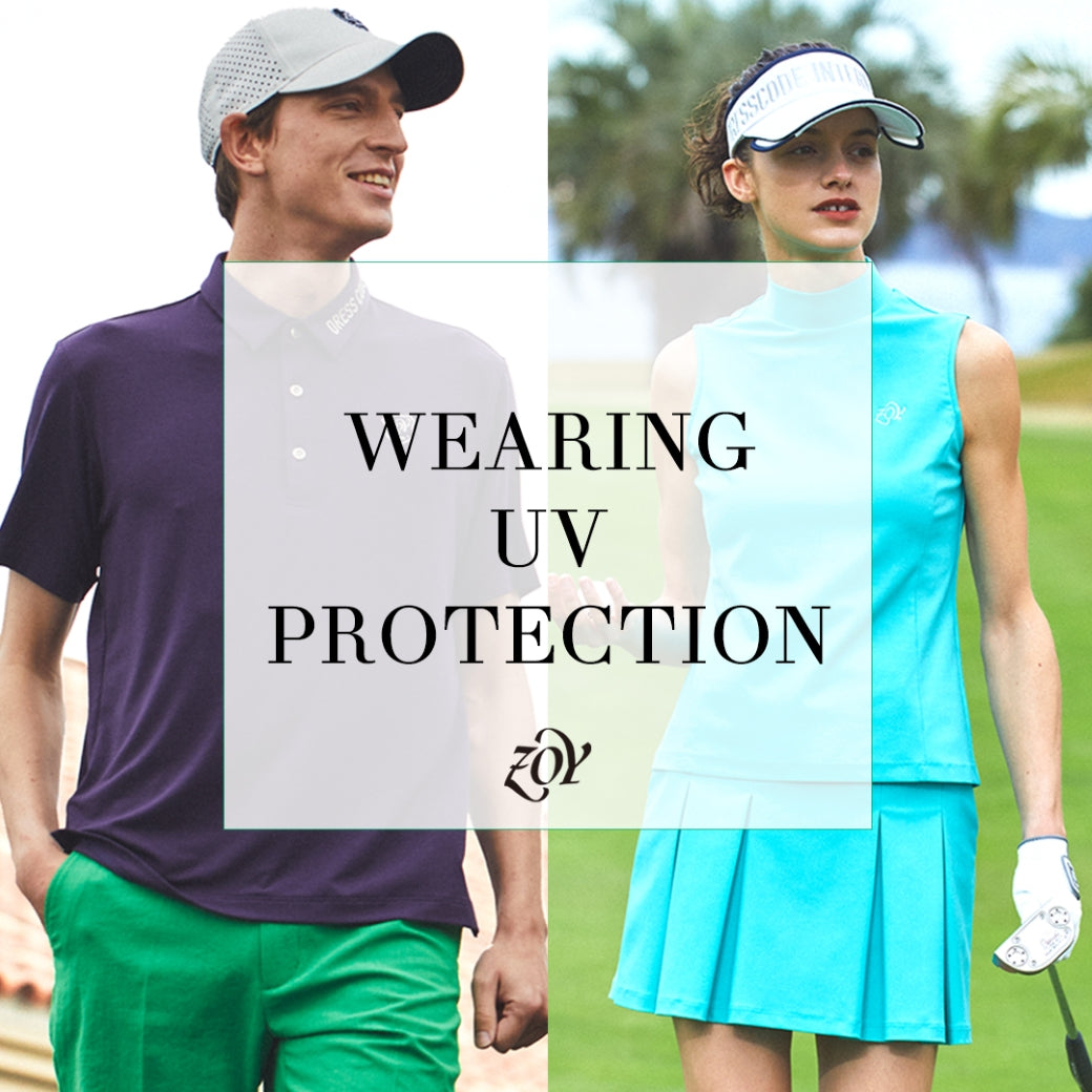 【UPF50+アイテム全面特集/最大50%OFF】紫外線対策を - もっとスマートに。8月の幕開けに、ZOY自慢の「着るだけUV対策」を。紫外線対策にもスタイルにも妥協したくないゴルファーに「紫外線カット率95%以上」の高機能モデルを一挙にご紹介