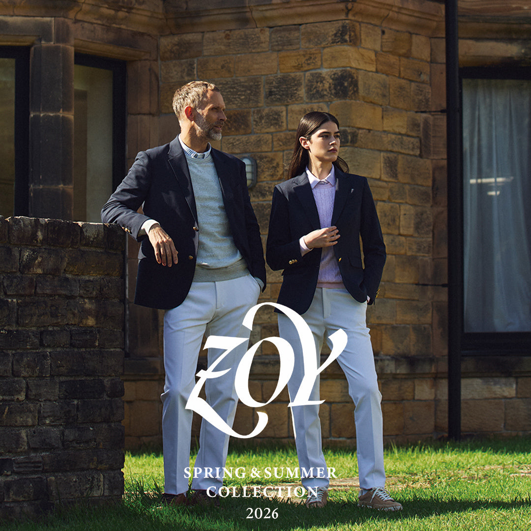 【NEW ARRIVAL - アイビーの伝統にモダンなエレガンスを】最先端の再生機能素材と、こだわり抜いたシルエット。時代を超えて愛されるアイビースタイルの象徴 「ネイビーブレザー」に現代的なエレガンスを。静謐とした「静けさ」を宿すモダンクラシカルを体現する一着が完成――