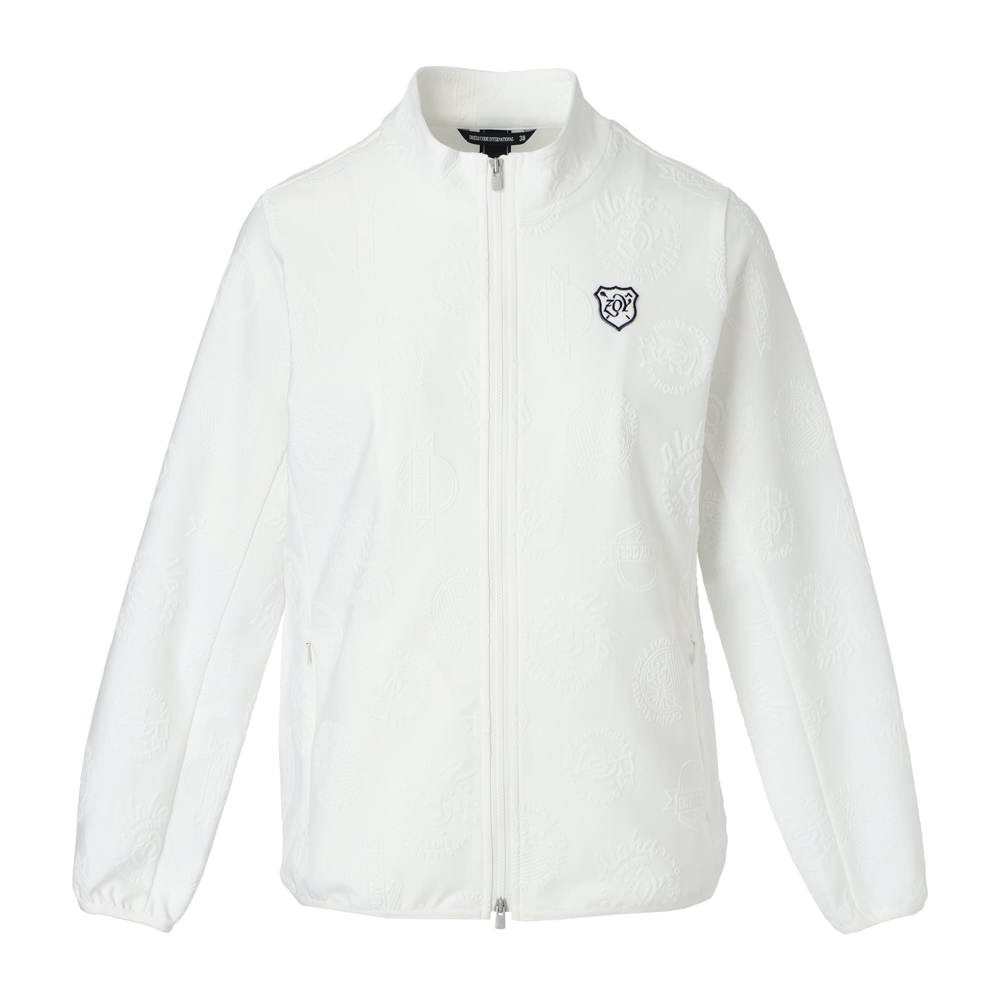 Women's 3D Bear Jersey Blouson White
