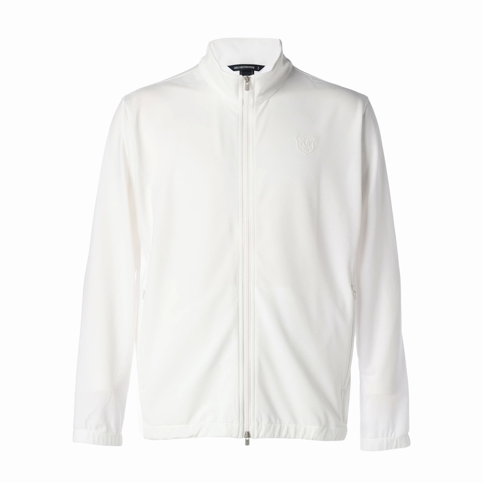 MEN TWINCOT UVメッシュ ブルゾン ホワイト