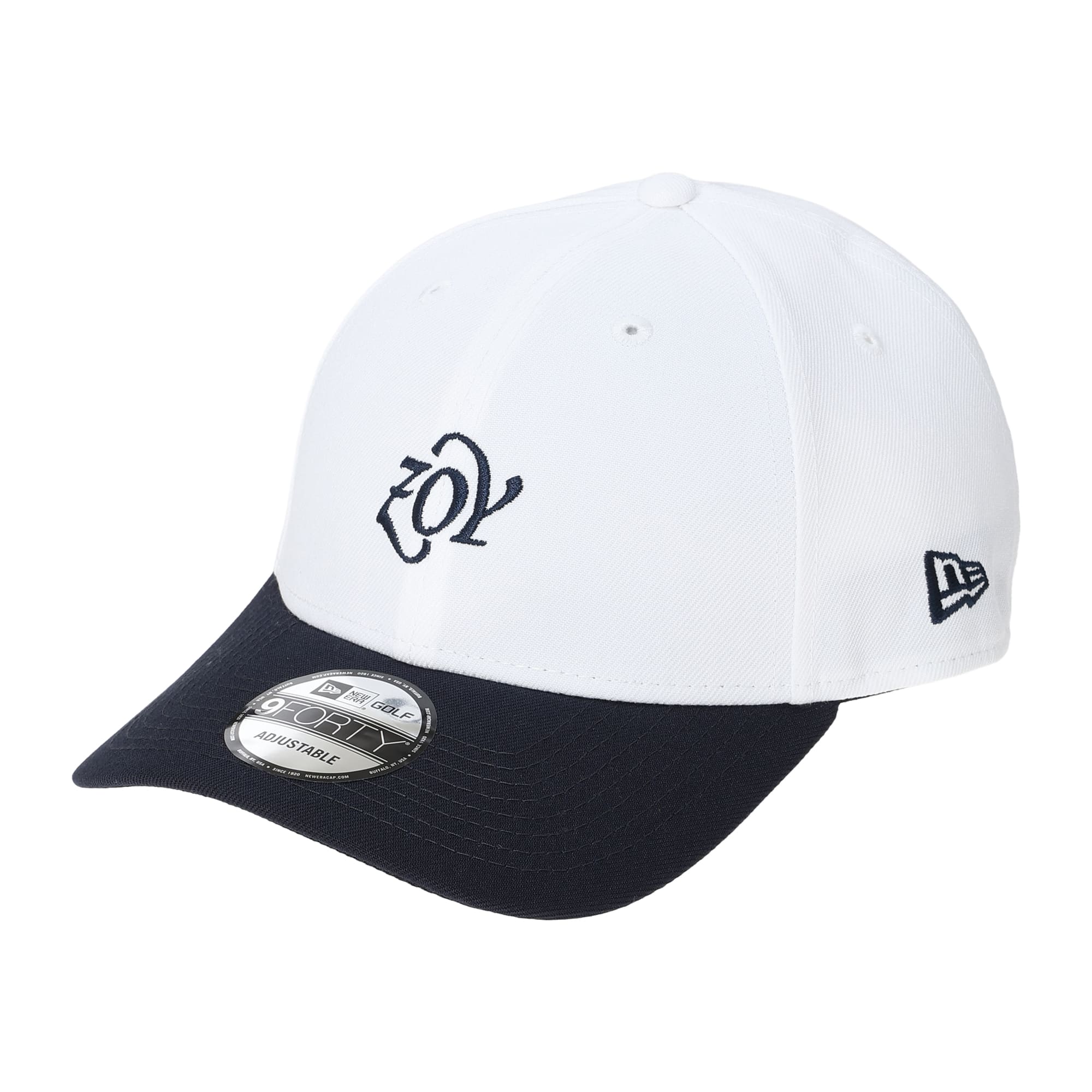 UNISEX NEW ERA ツートーンキャップ ホワイト