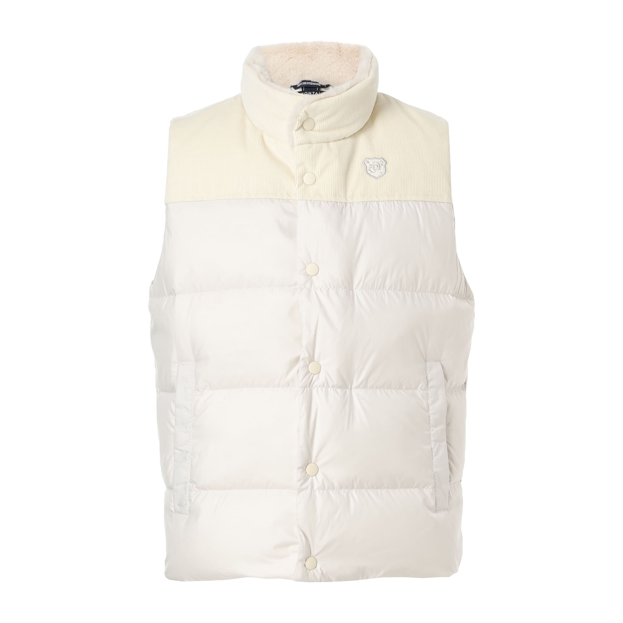 Men's Photonic Down Vest, Ecru, 071444107