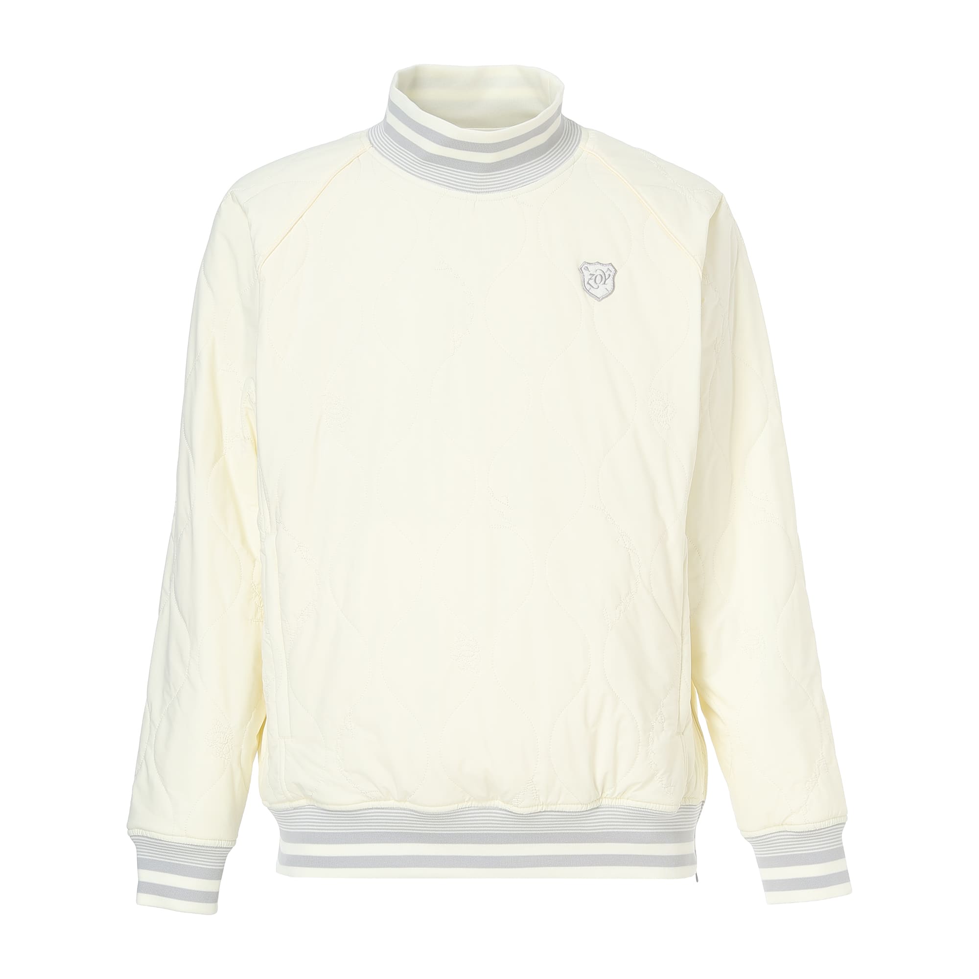 UNISEX Stretch Taffeta Quilted Sneed Jack Cream