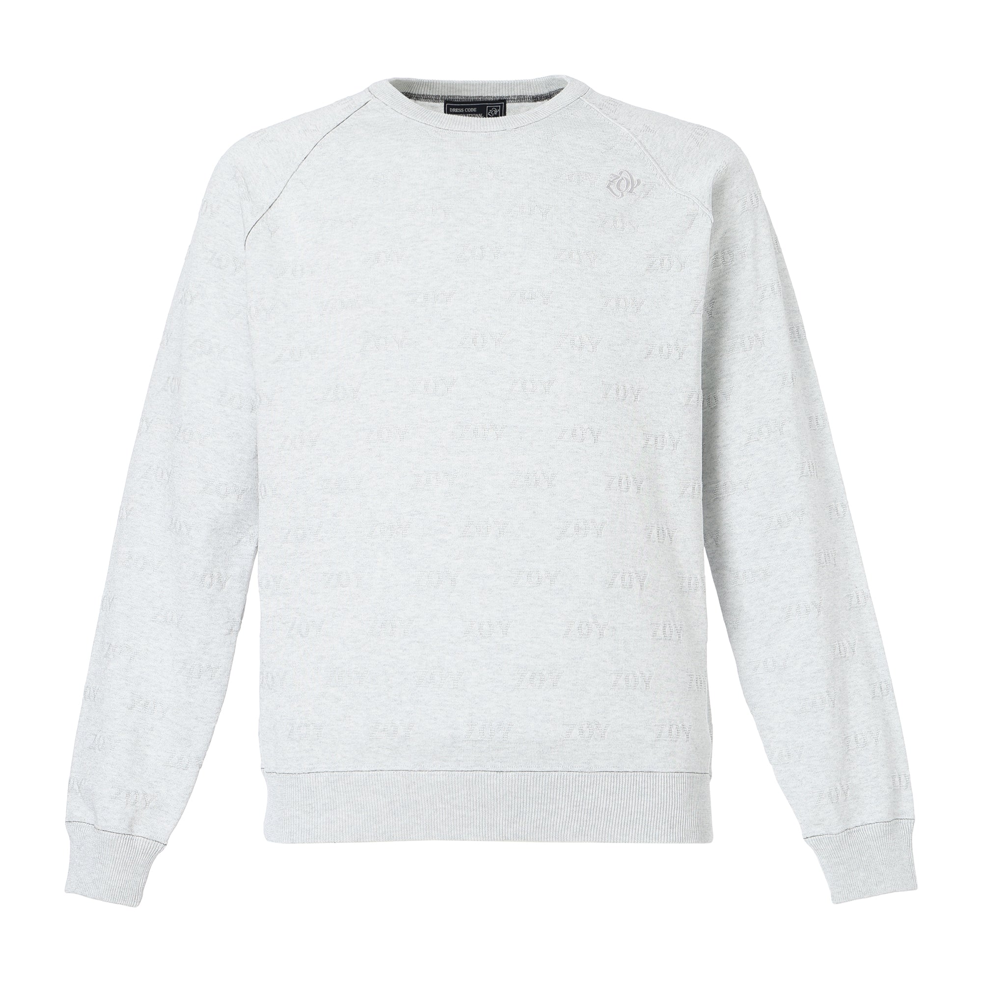 MEN ZOYリンクス 長袖セーター ライトグレー