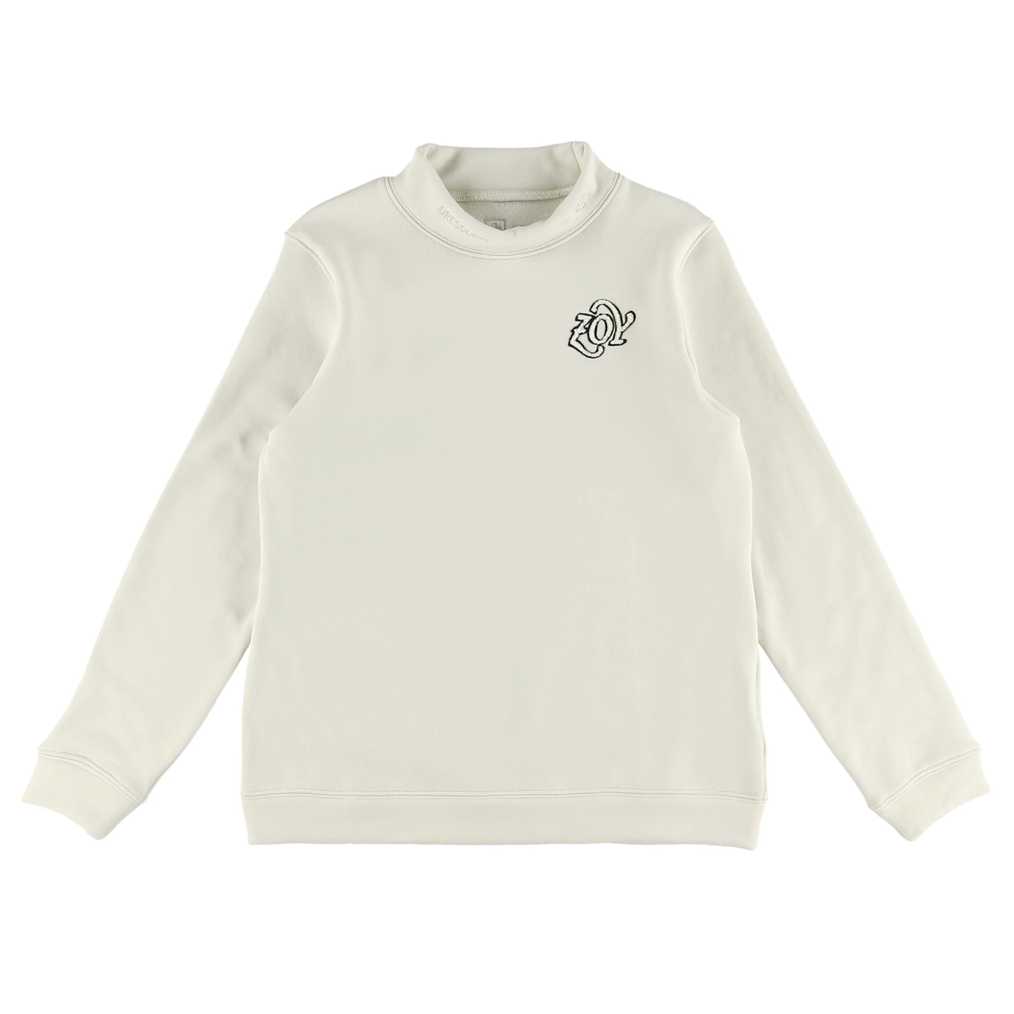 WOMEN BOMBER HEAT プルオーバー モックネック チョーク