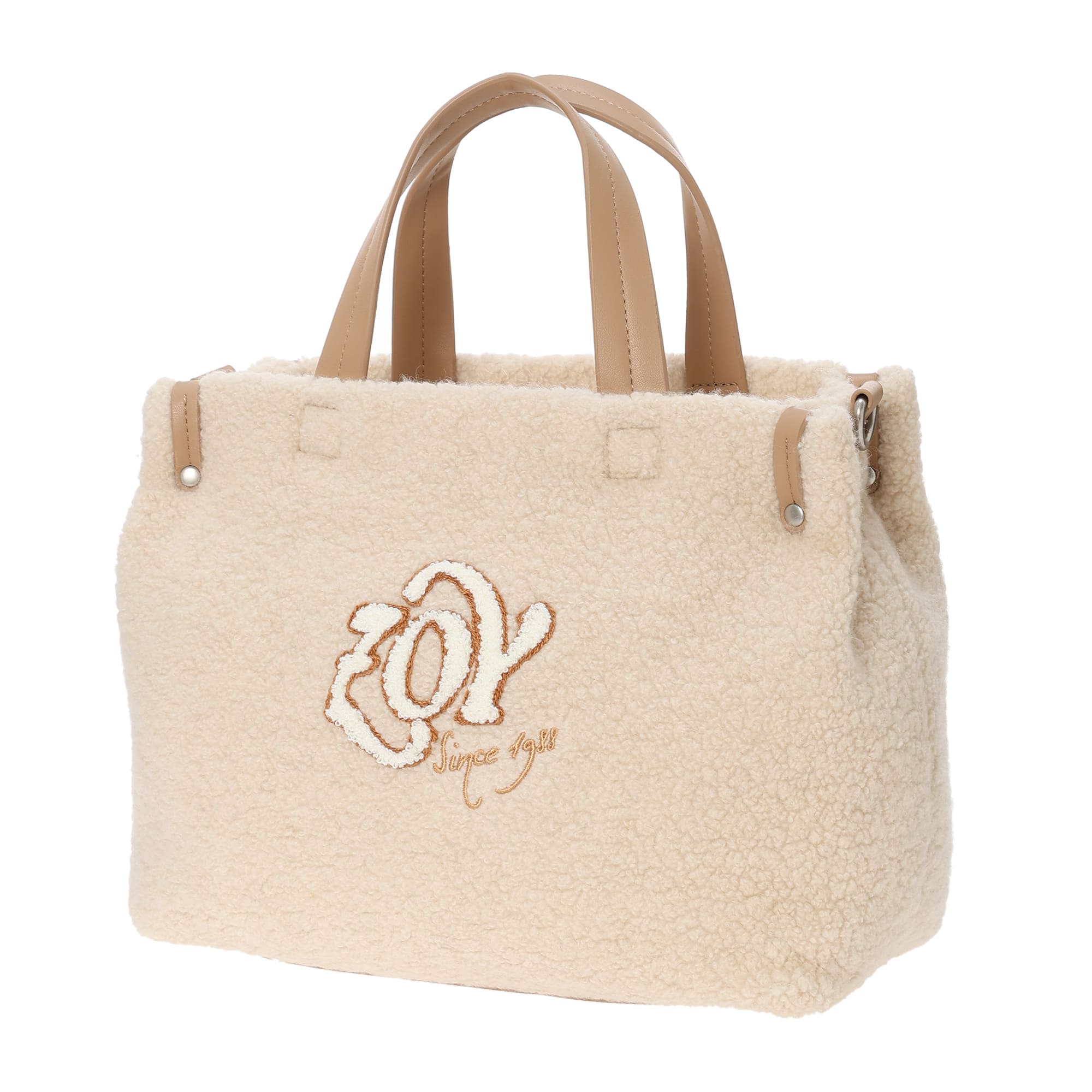 Women's Boa Cart Bag in Ecru