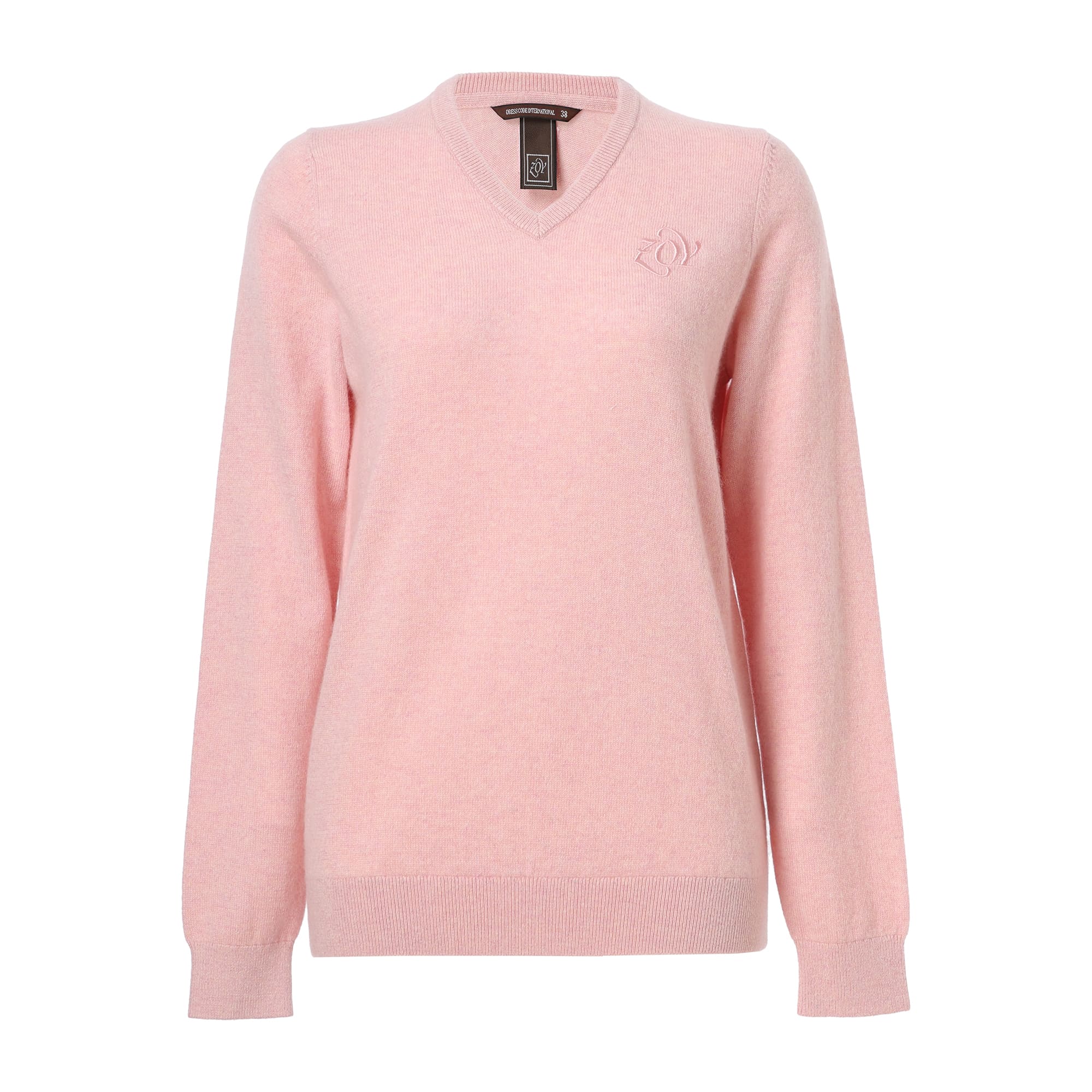 WOMEN Premium CASHMERE 長袖セーター ピンク