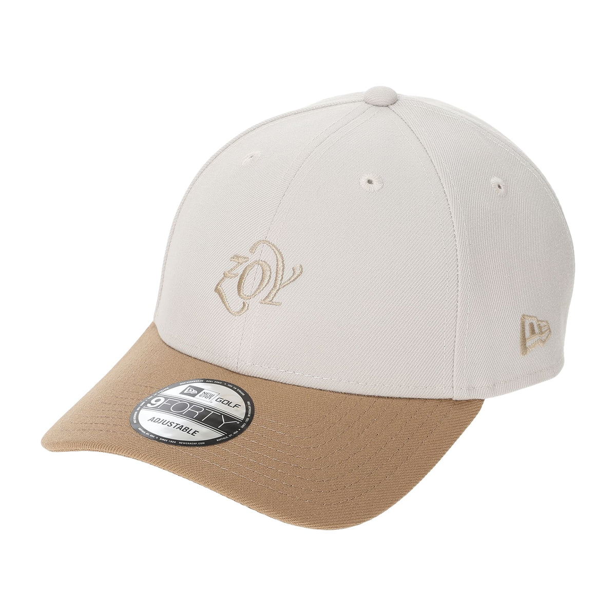 UNISEX NEW ERA ツートーンキャップ ベージュ