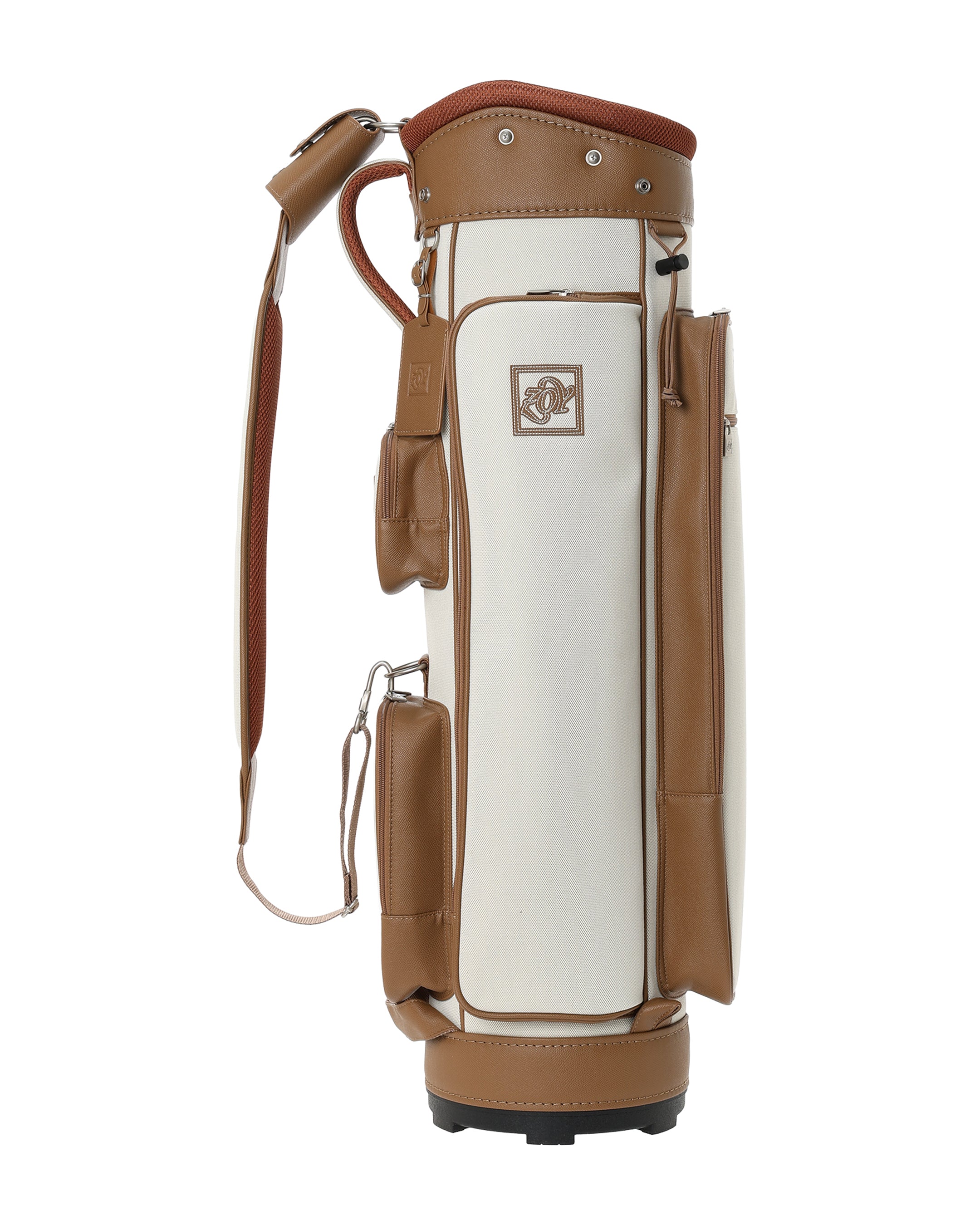 UNISEX キャンバスキャディバッグ ベージュ