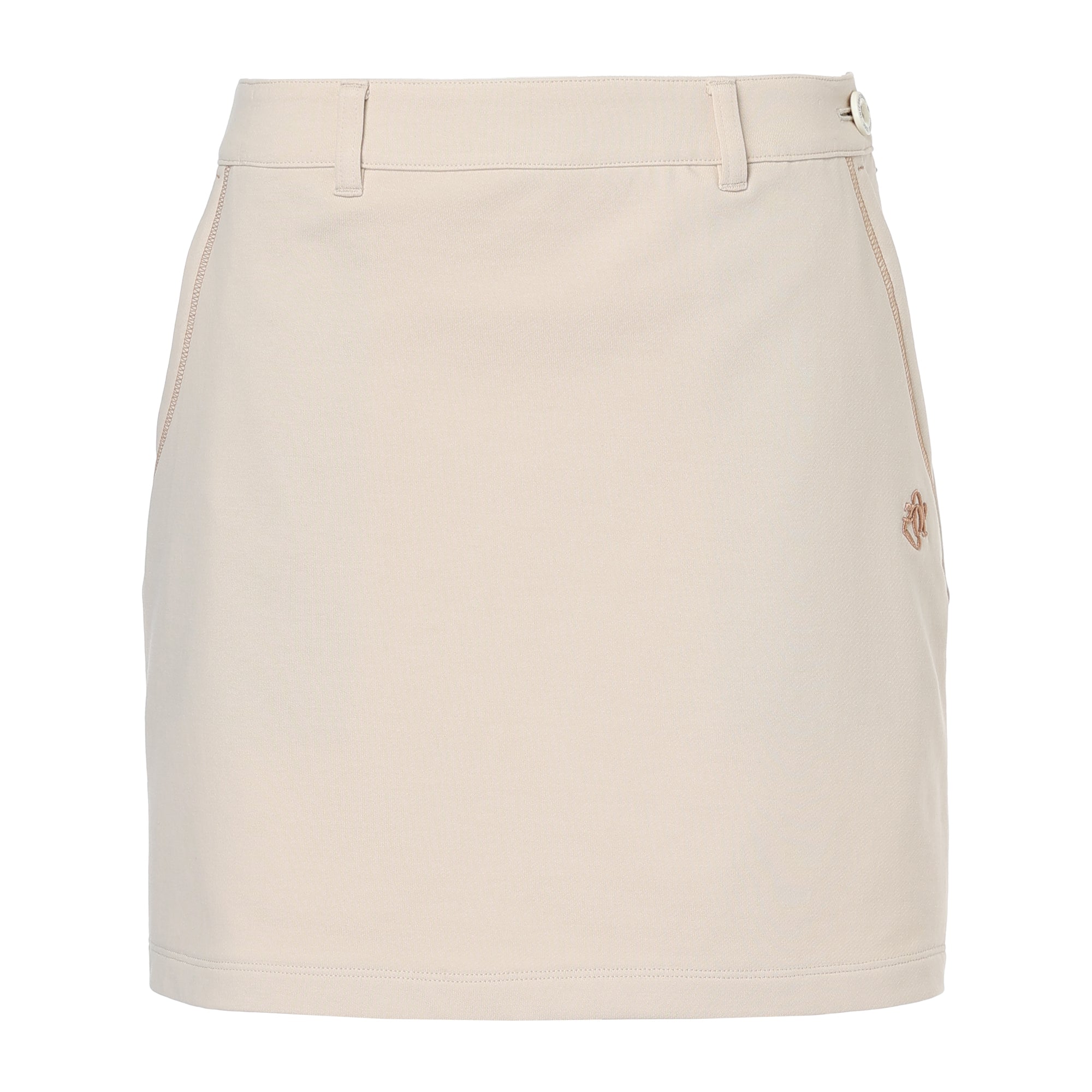 ZOY / TOM and JERRY / WOMEN コンパクトミニ裏毛 スカート ベージュ