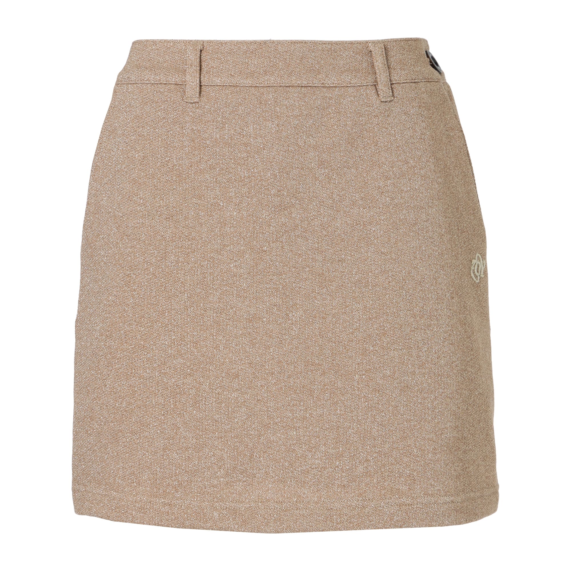 Women's Glister French Terry Skirt in Camel