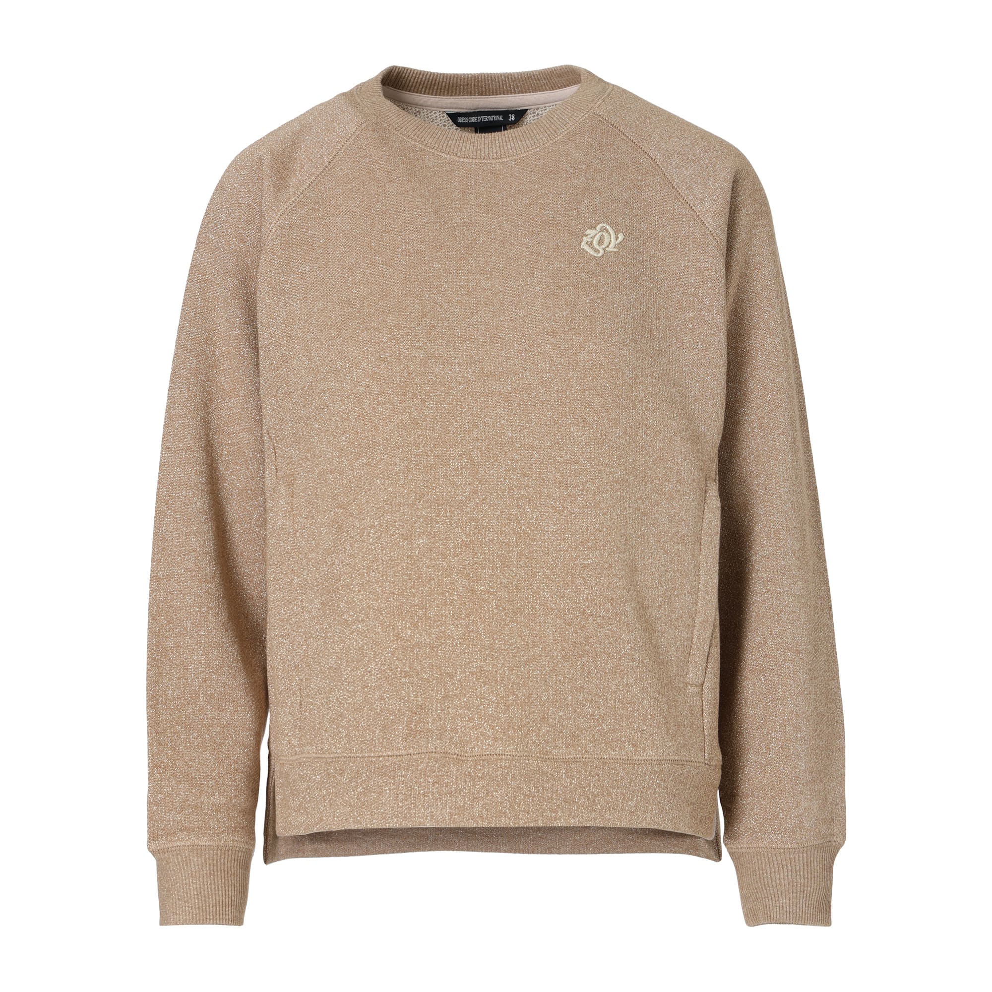 Women's Glister French Terry Pullover in Camel