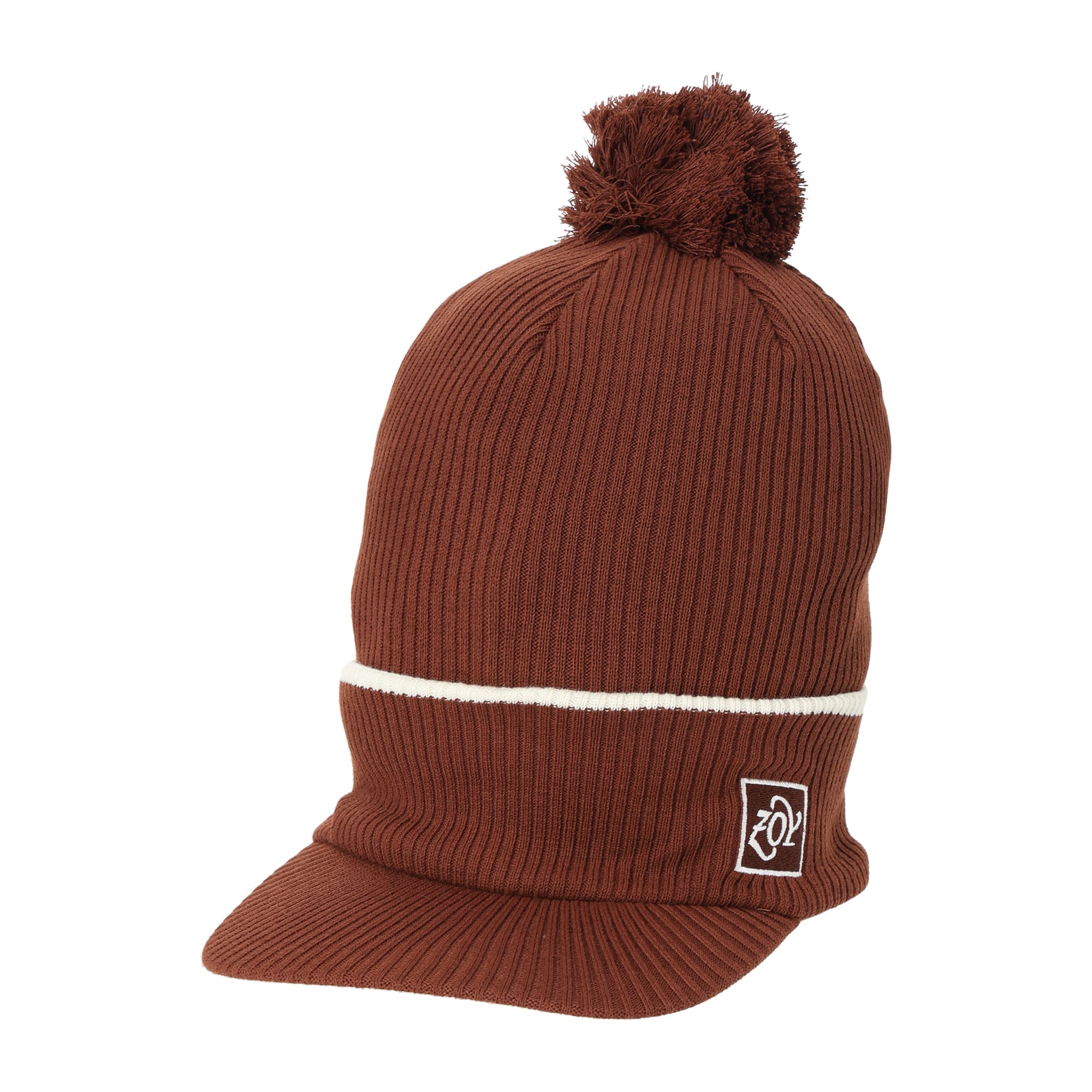UNISEX 3-way knit cap, camel