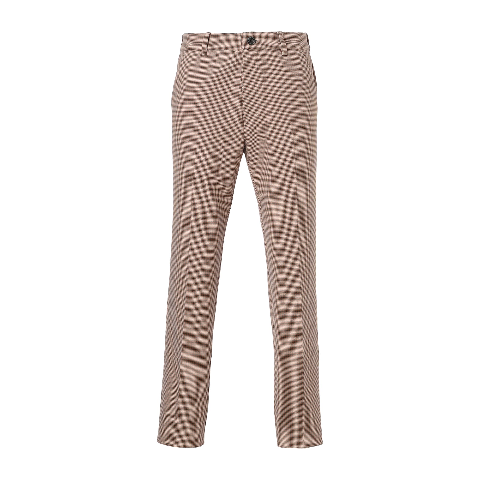 Men's Gun Club Fleece-Lined Stretch Long Pants in Brick