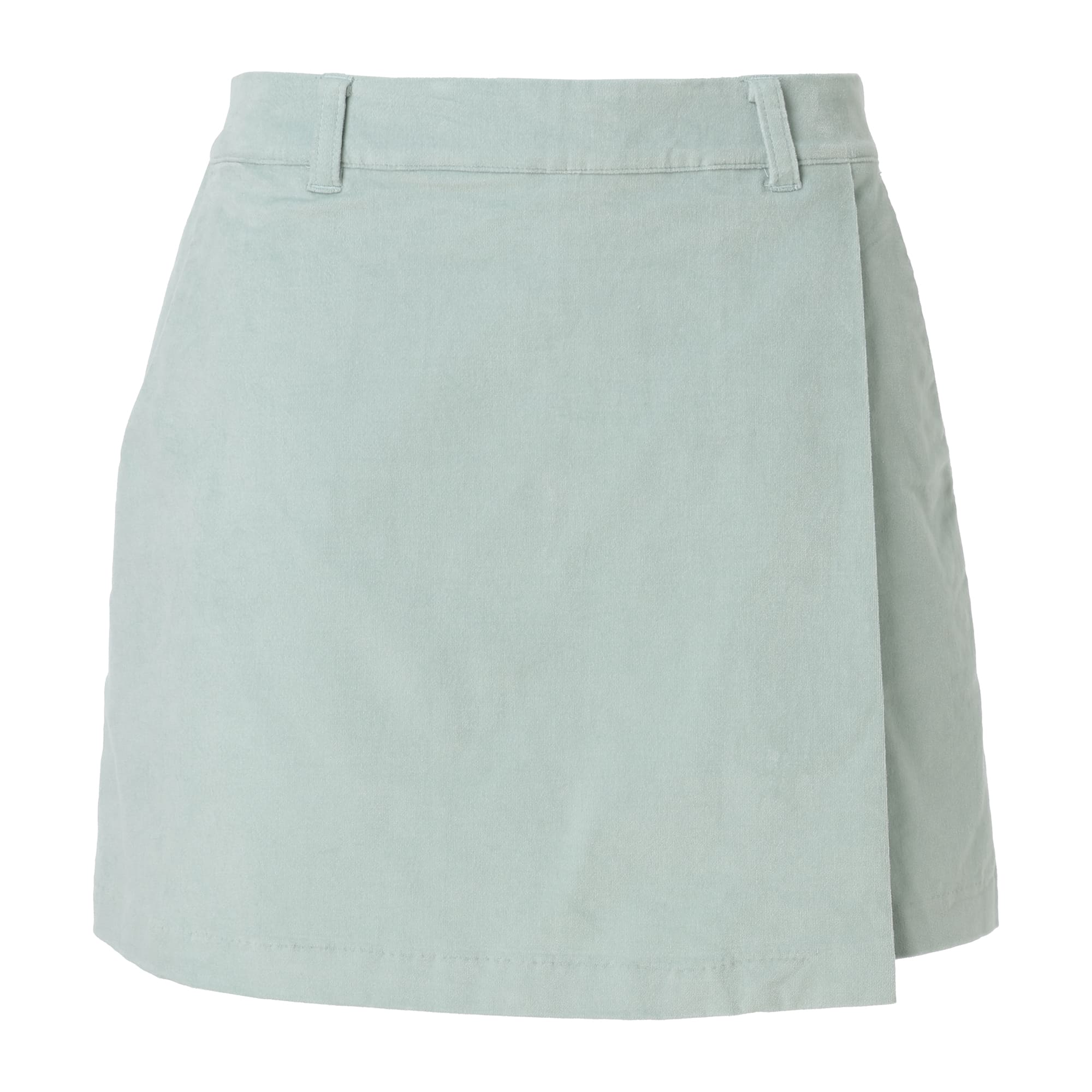 WOMEN COTTON velvetteen キュロット ミント