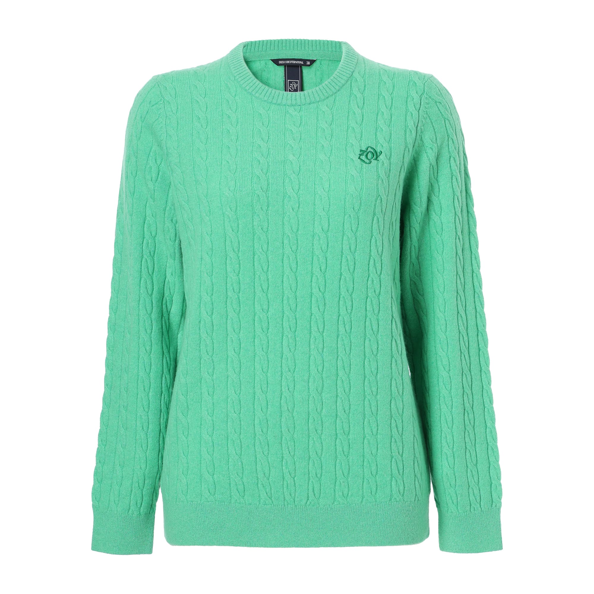 WOMEN Recycled CASHMERE 長袖セーター ミント