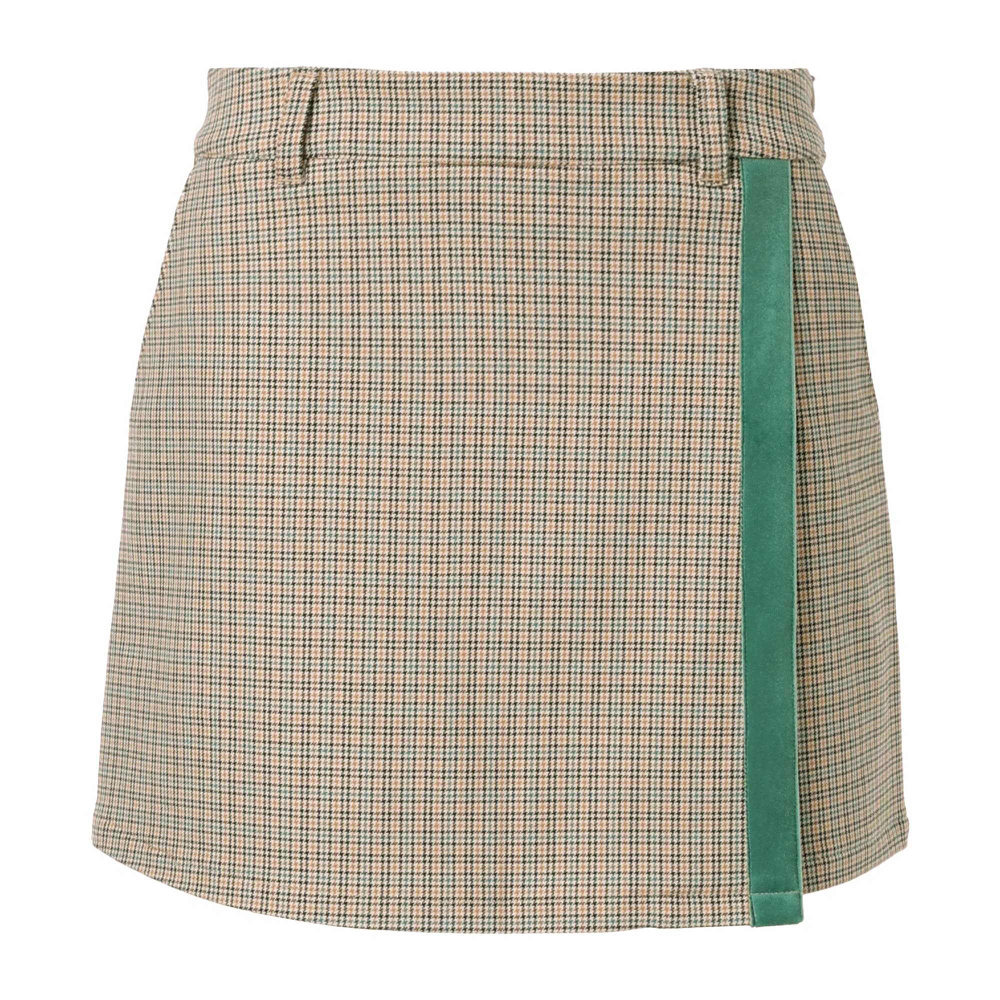 WOMEN ガンクラブ裏起毛ストレッチ ラップキュロットエメラルド