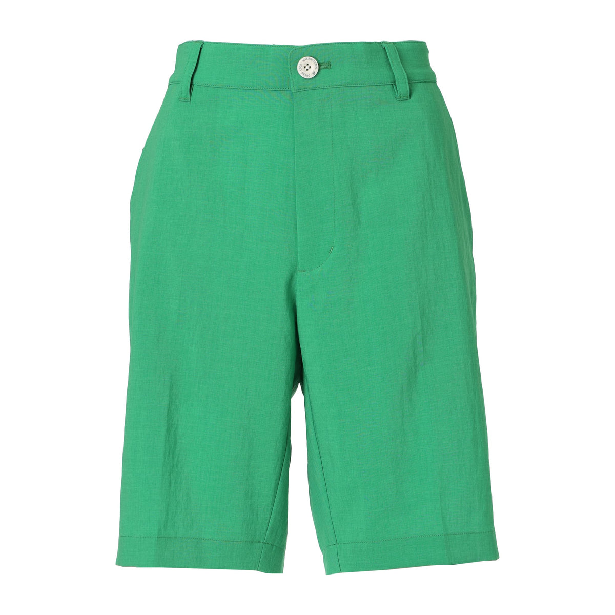WOMEN EVALET Thick&Thin Stretch ショートパンツ グリーン
