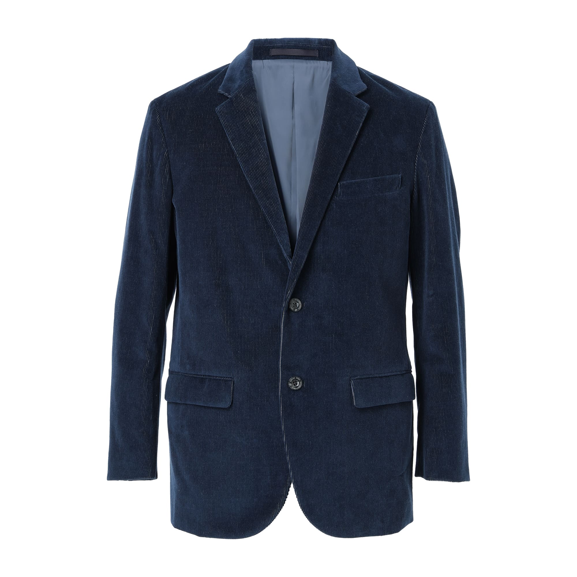 MEN ウールコーデュロイ ジャケット ダークスレイト