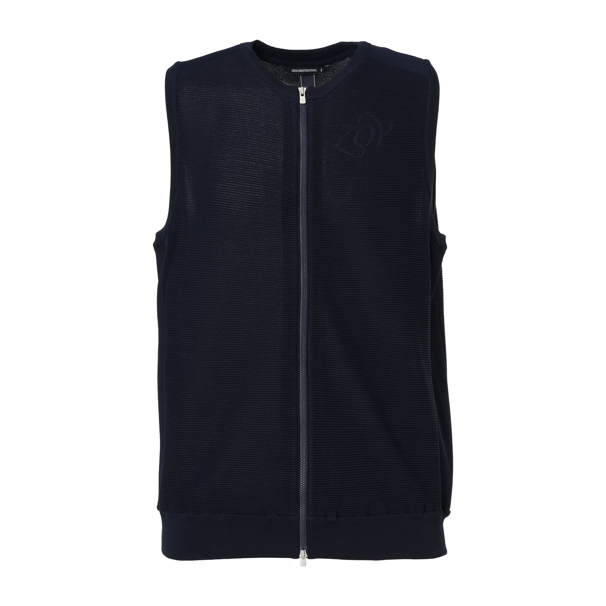 MEN プルーフプラスエコアルファ ニットベスト ネイビー