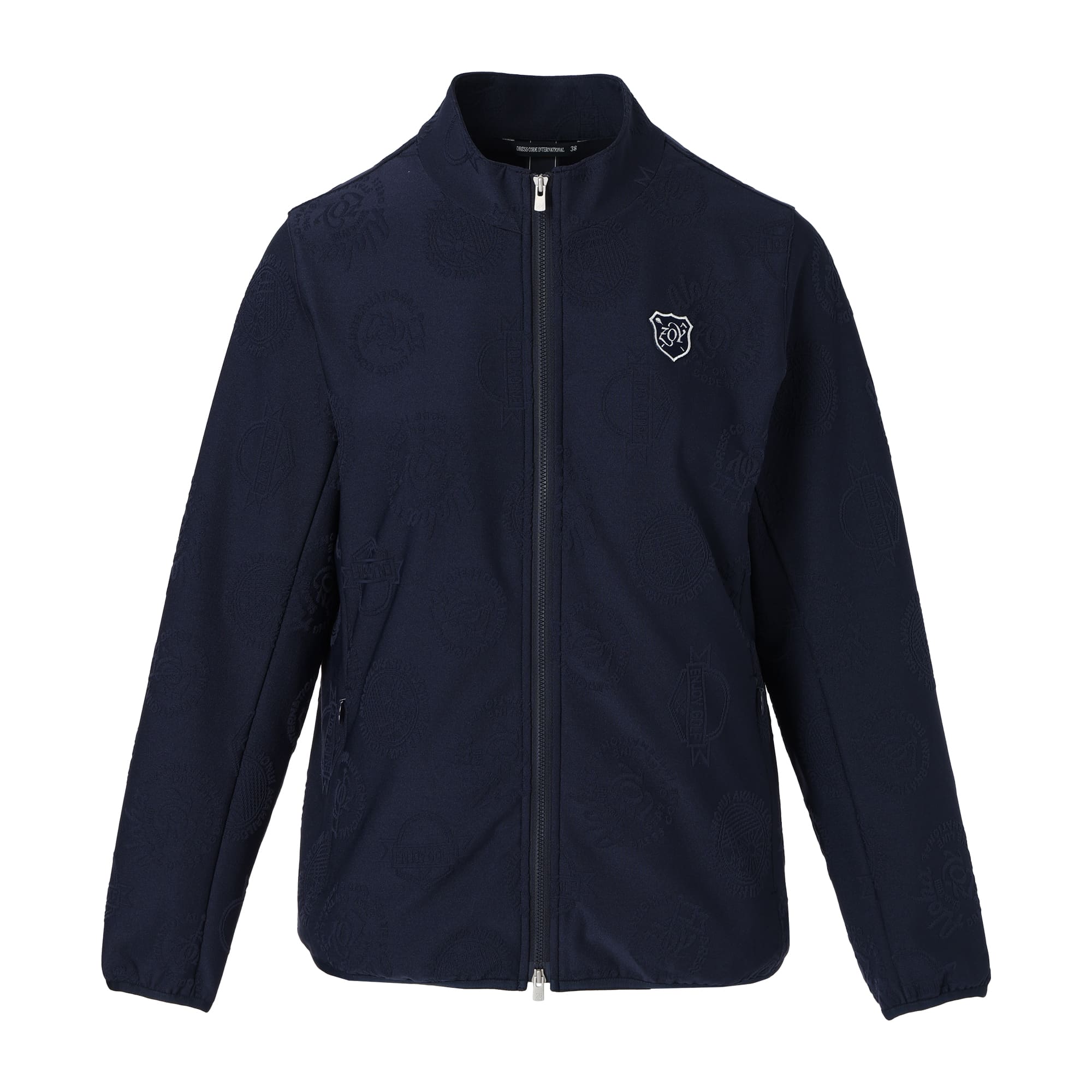 Women's 3D Bear Jersey Blouson in Navy