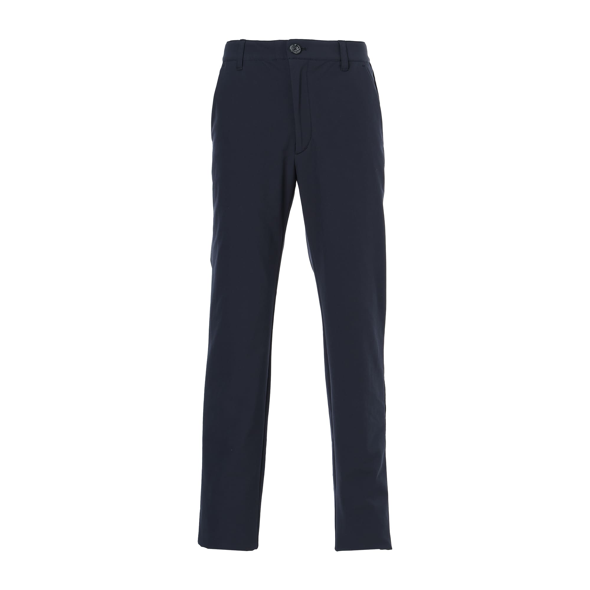 Men's 4-Way Stretch Recycled PL x Back Fleece Long Pants, Navy