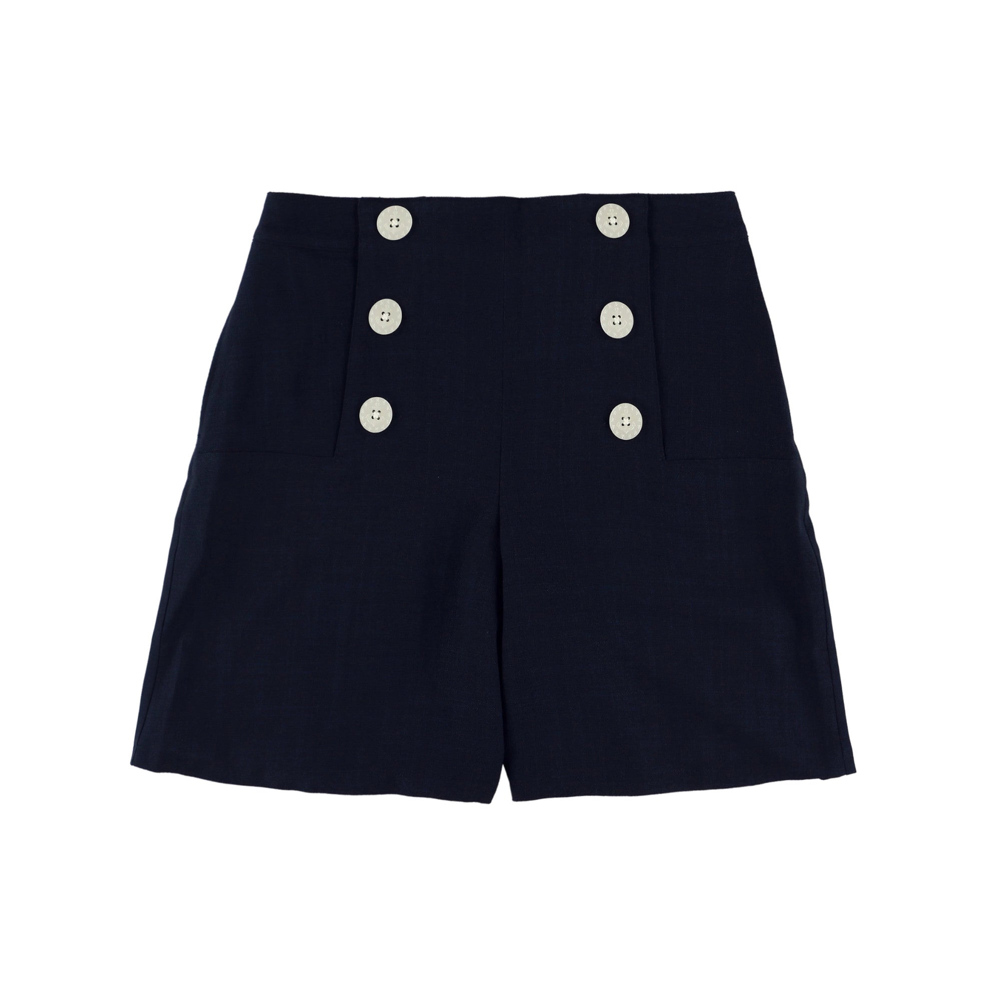 2024春夏ALWAL/オルウェル【定価3.5万】　タックペグパンツ　ネイビー ALWEL (オルウェル) TUCKED PEG PANTS / タックペグパンツ