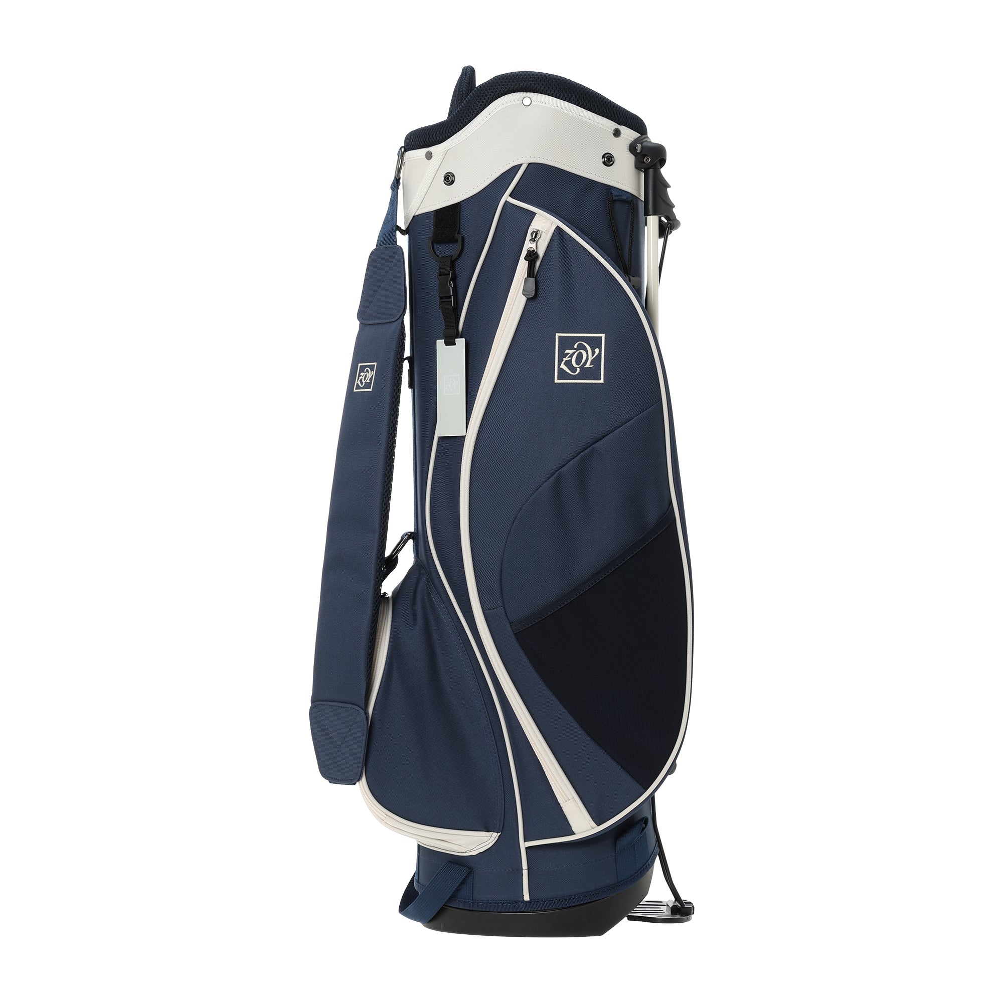 UNISEX 軽量スタンドキャディバッグ ネイビー