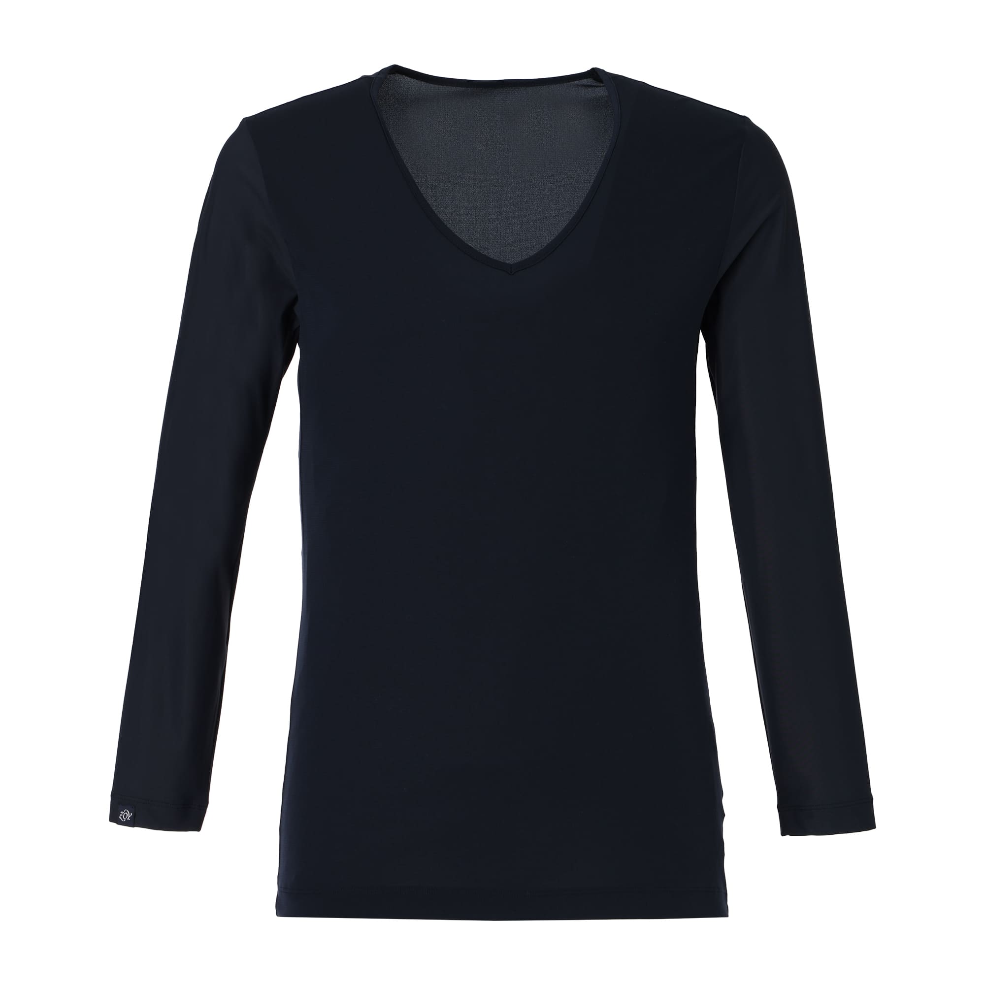 Men's UV Protection Long Sleeve Innerwear, Navy