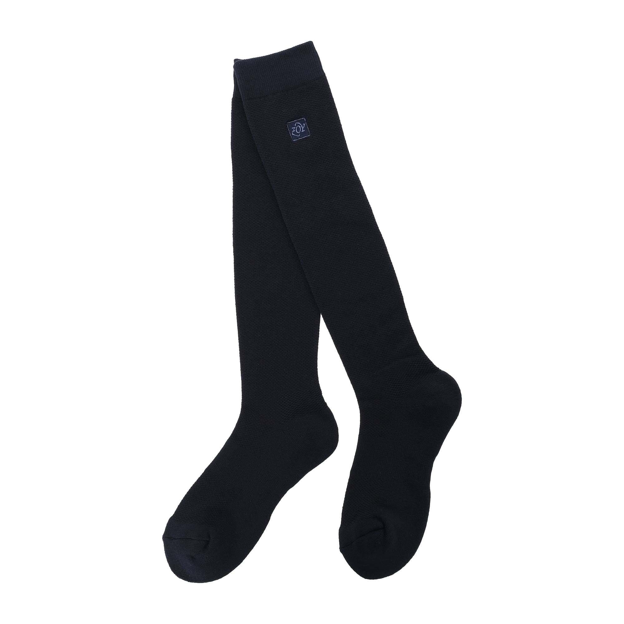 WOMEN メッシュハイソックス ネイビー