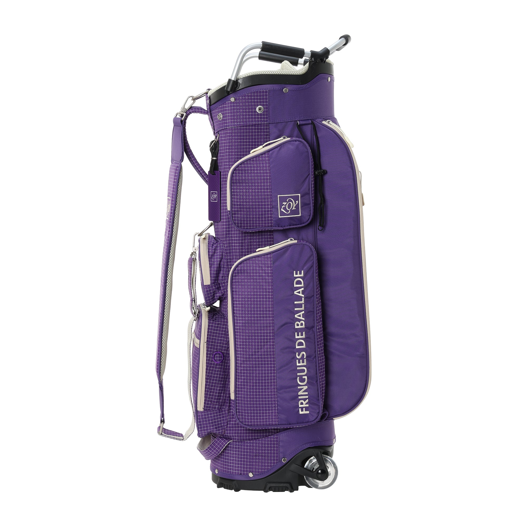 UNISEX 二輪キャディバッグ パープル