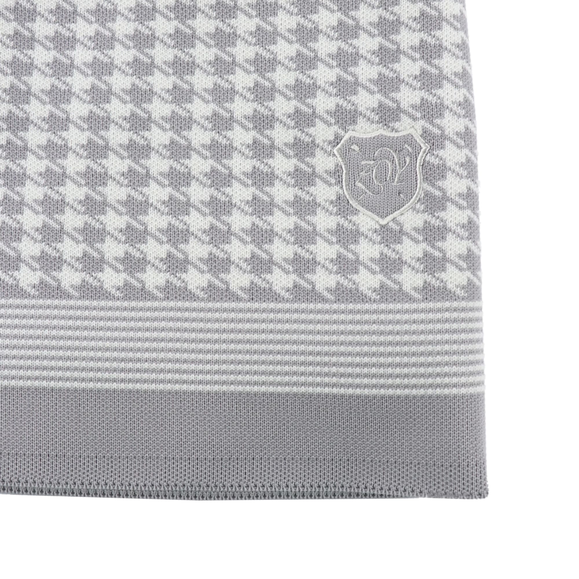 WOMEN 撥水千鳥JQ スカート グレー×ホワイト