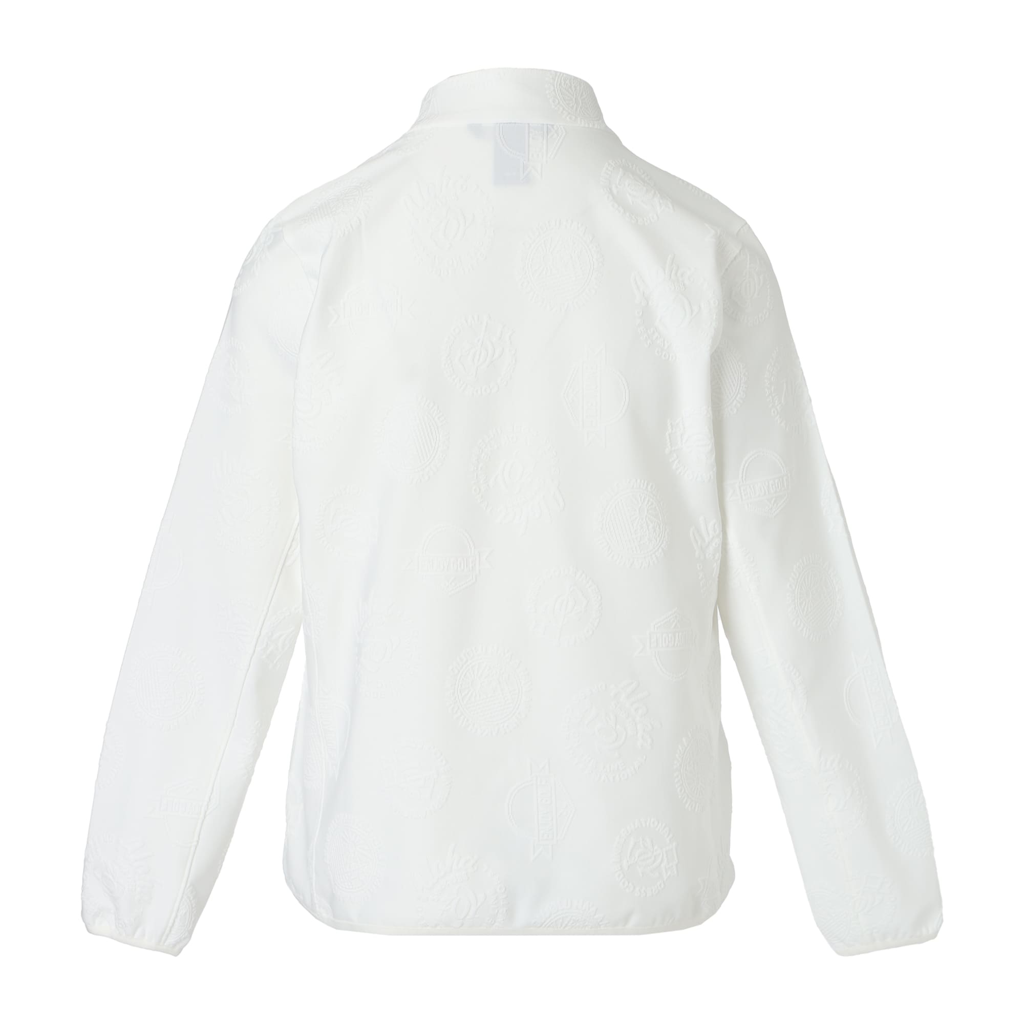 Women's 3D Bear Jersey Blouson White