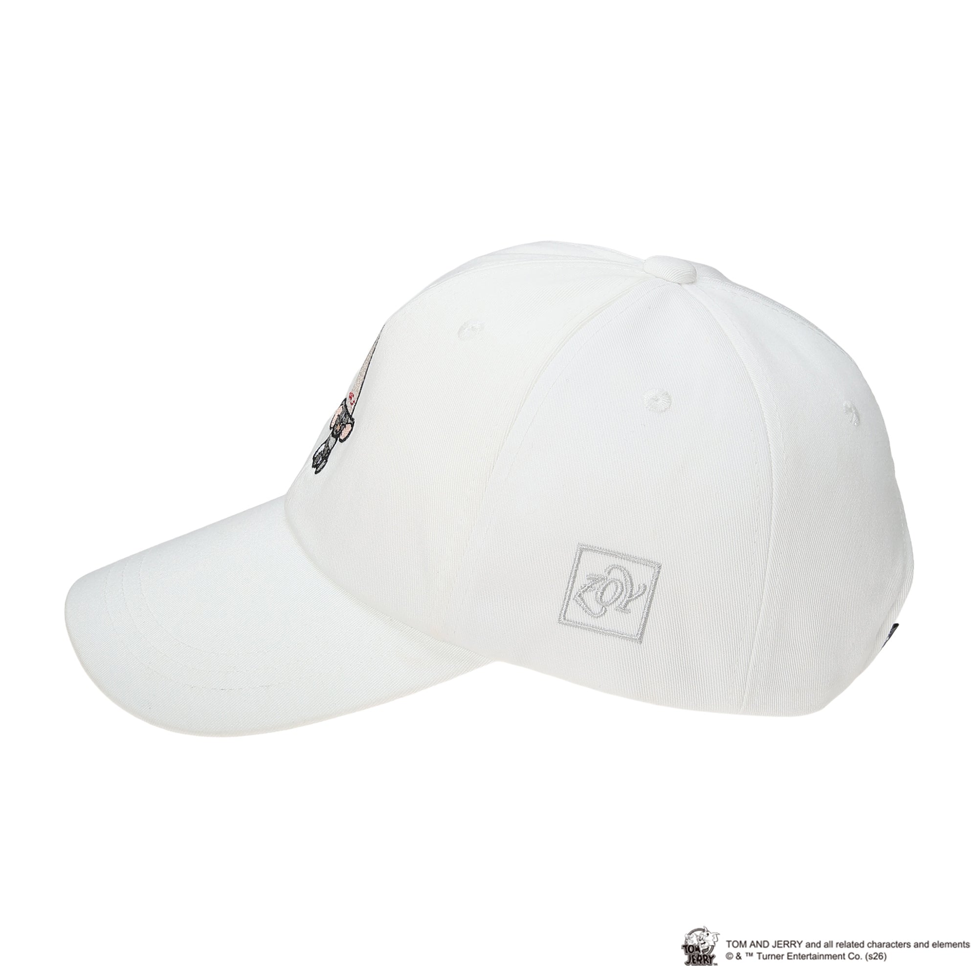 ZOY / TOM and JERRY / UNISEX キャップ ホワイト
