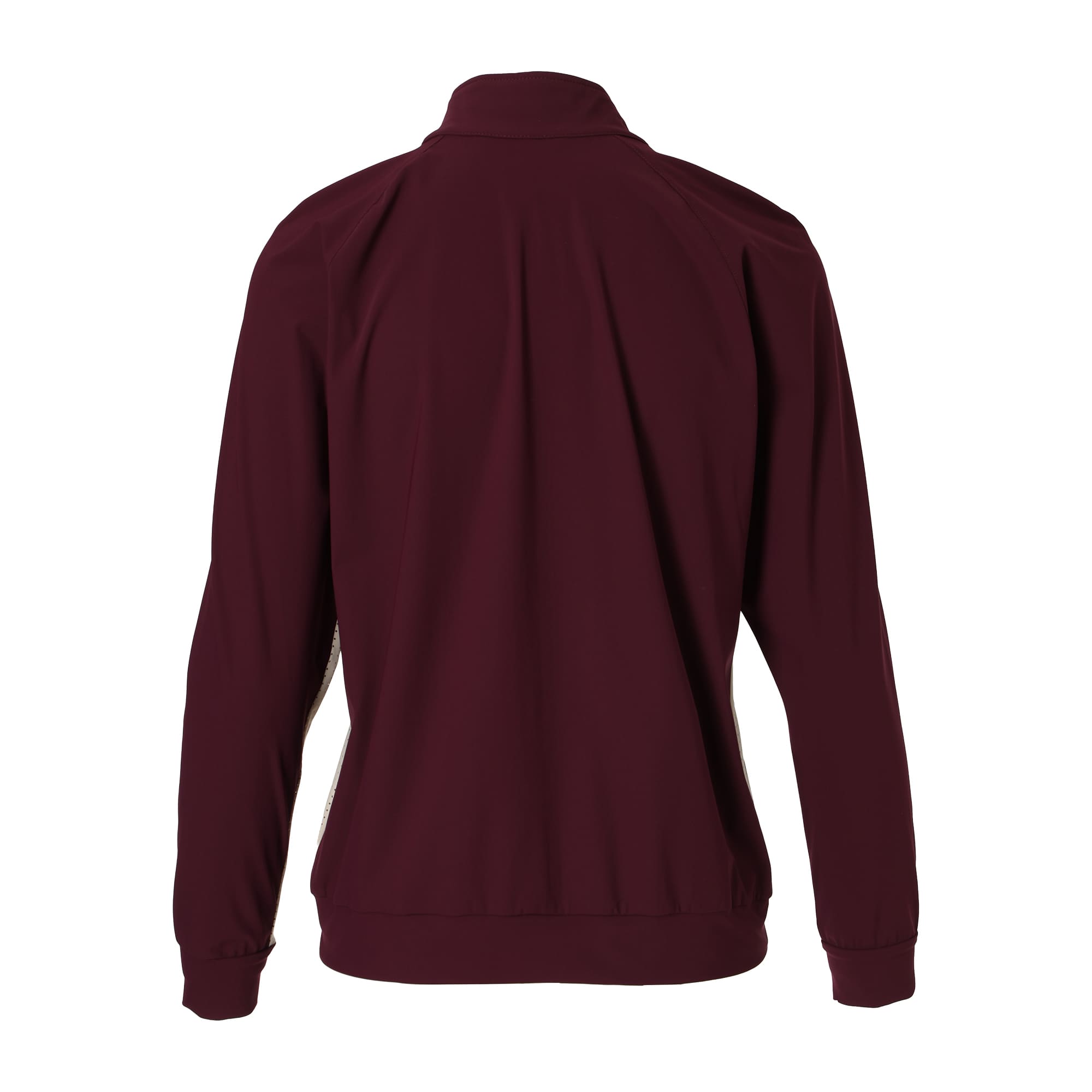 WOMEN センシティブストレッチジャージー ブルゾン ワイン 071654101