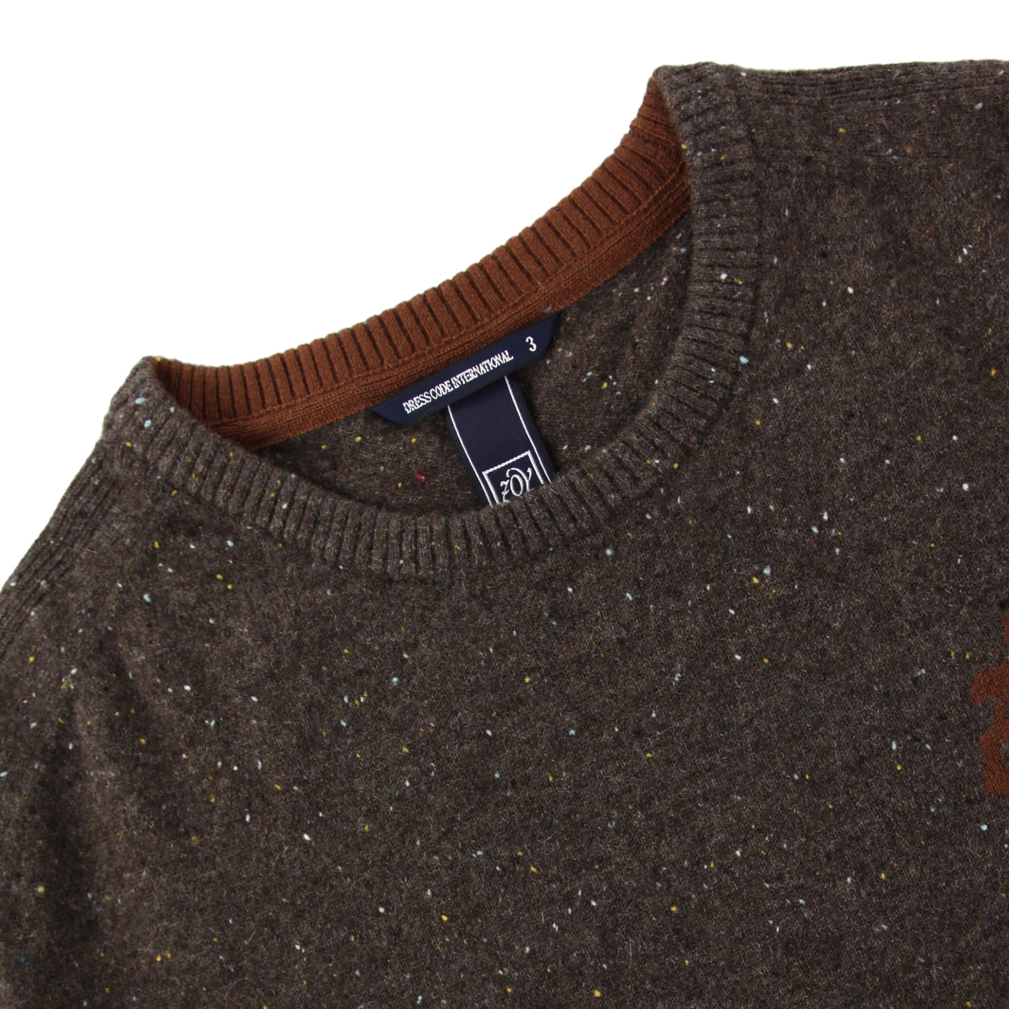 MEN AURORA プルオーバー ブラウン