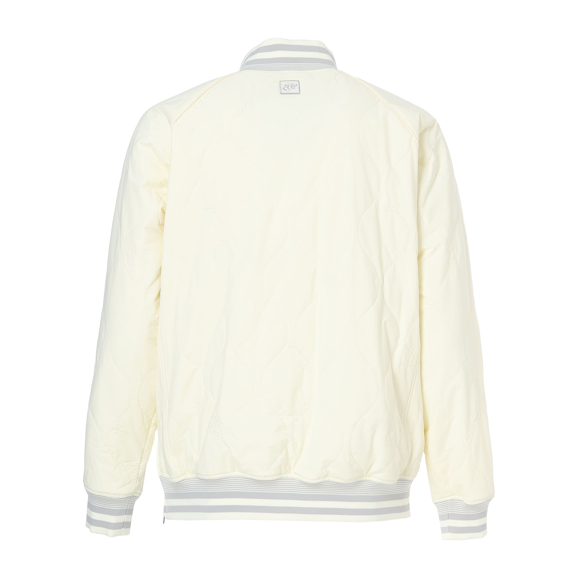 UNISEX Stretch Taffeta Quilted Sneed Jack Cream