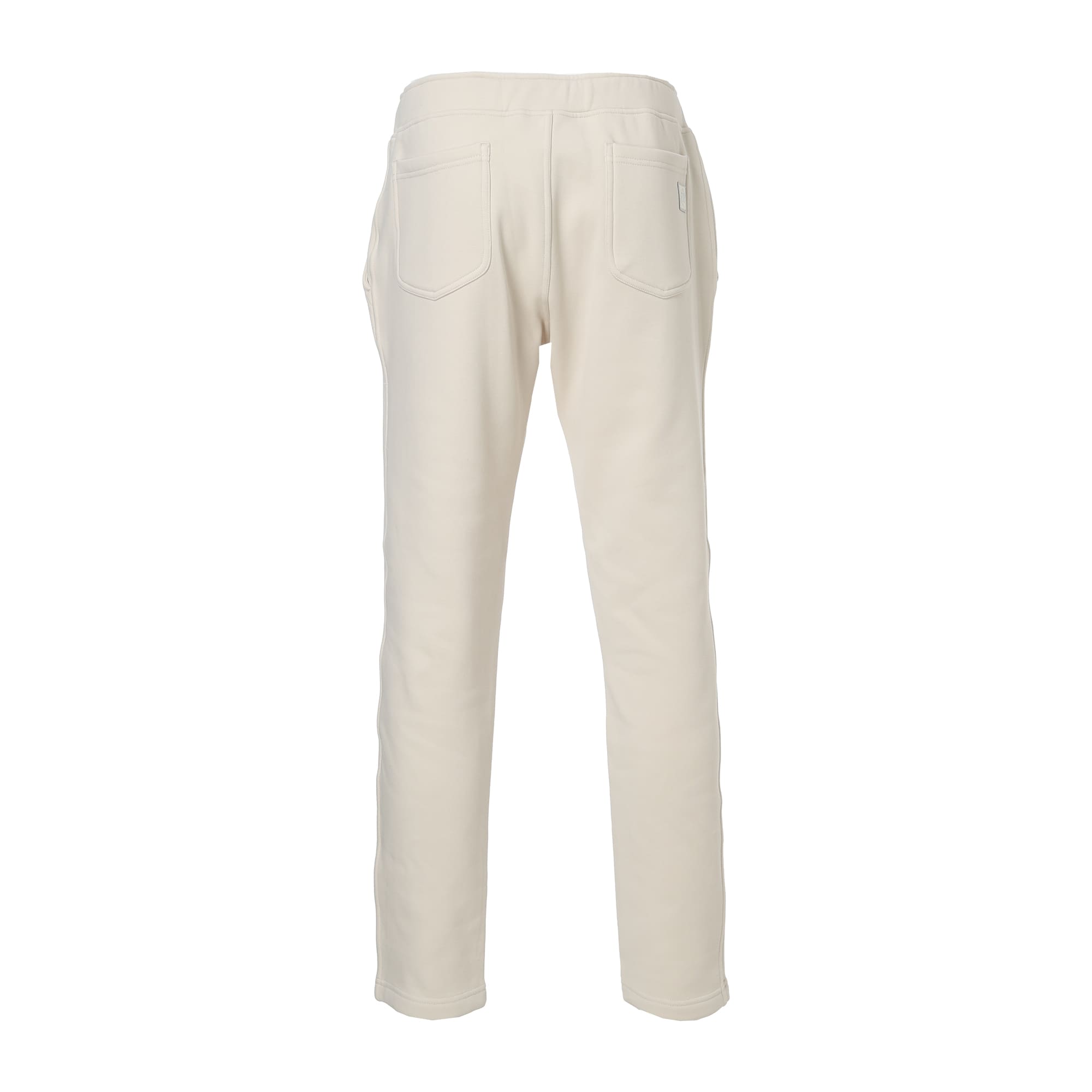 MEN LONG-STAPLE COTTON BOMBER スウェットパンツ アイボリー