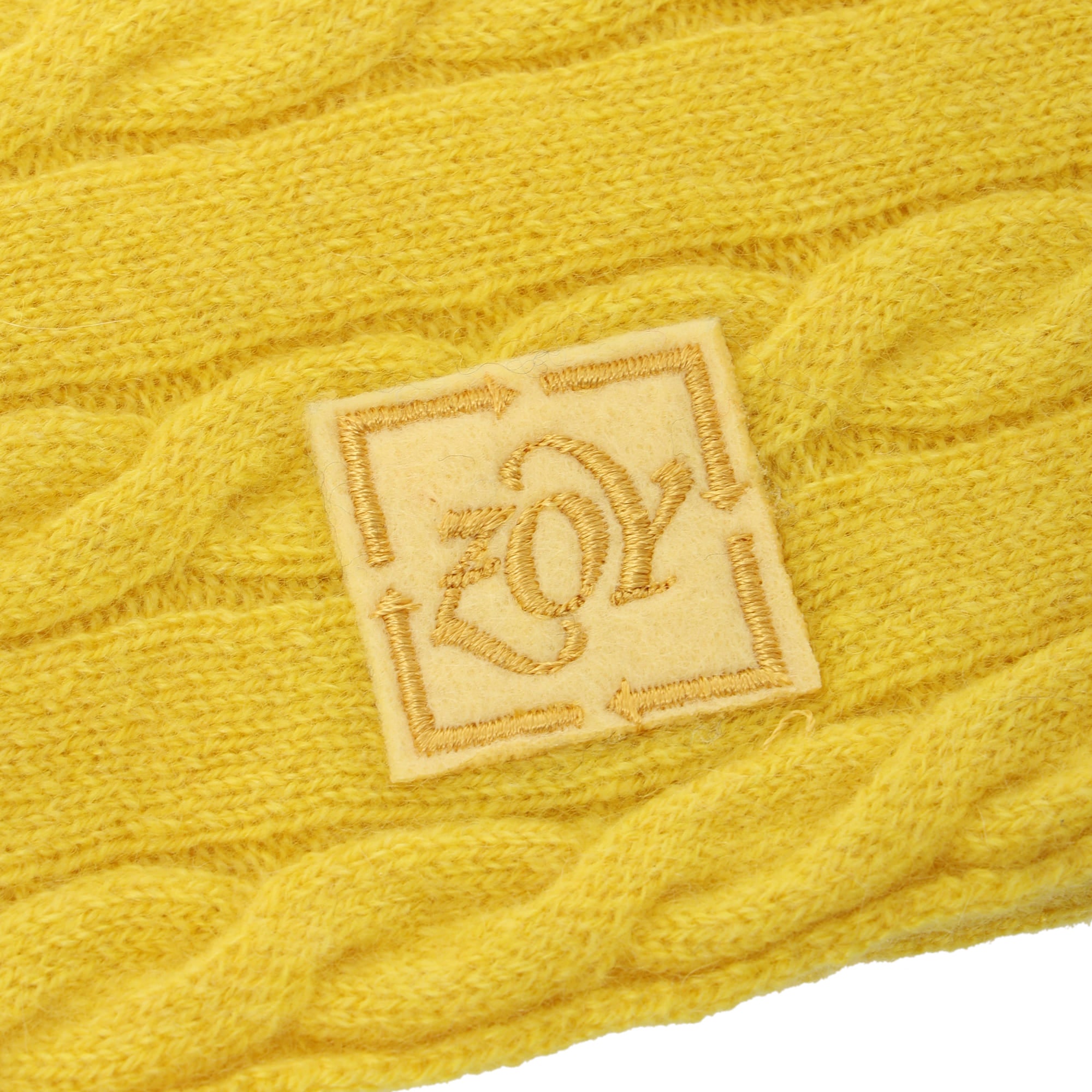 UNISEX Recycled CASHMERE Sneed Yellow 071444813