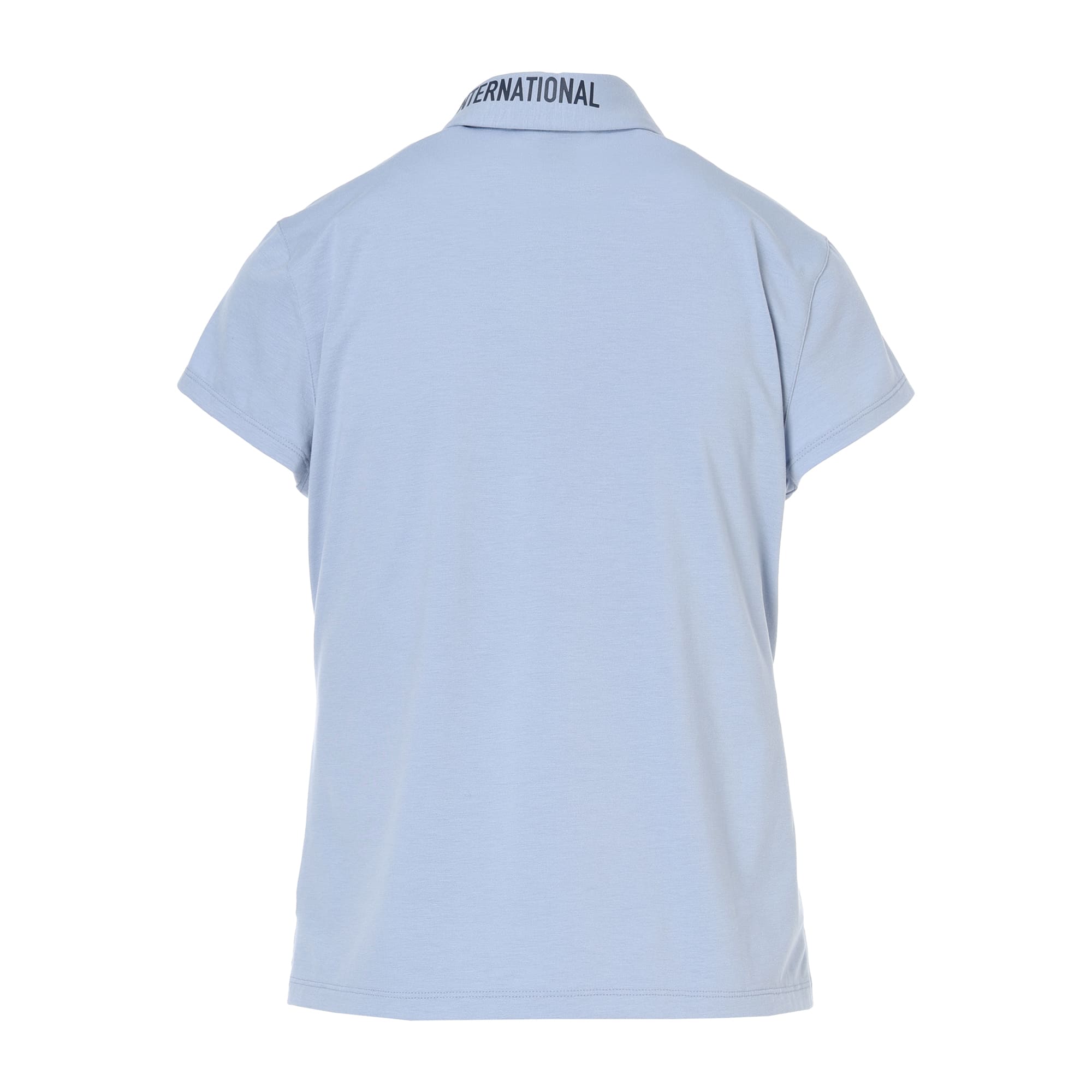 WOMEN ストレッチジャージー 半袖シャツ ディープマリン