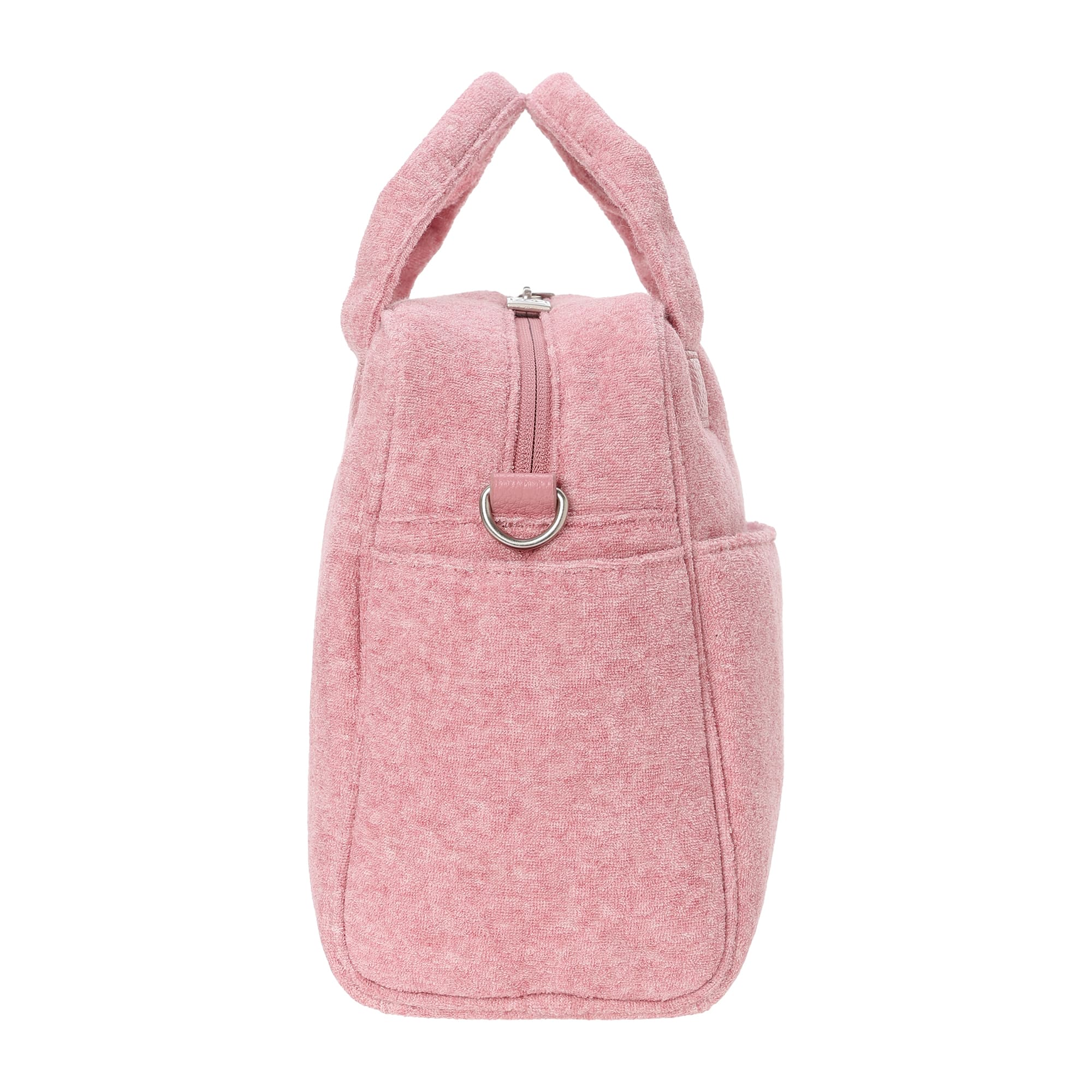 UNISEX メランジオーガニックコットンパイル カートバッグ ストロベリー