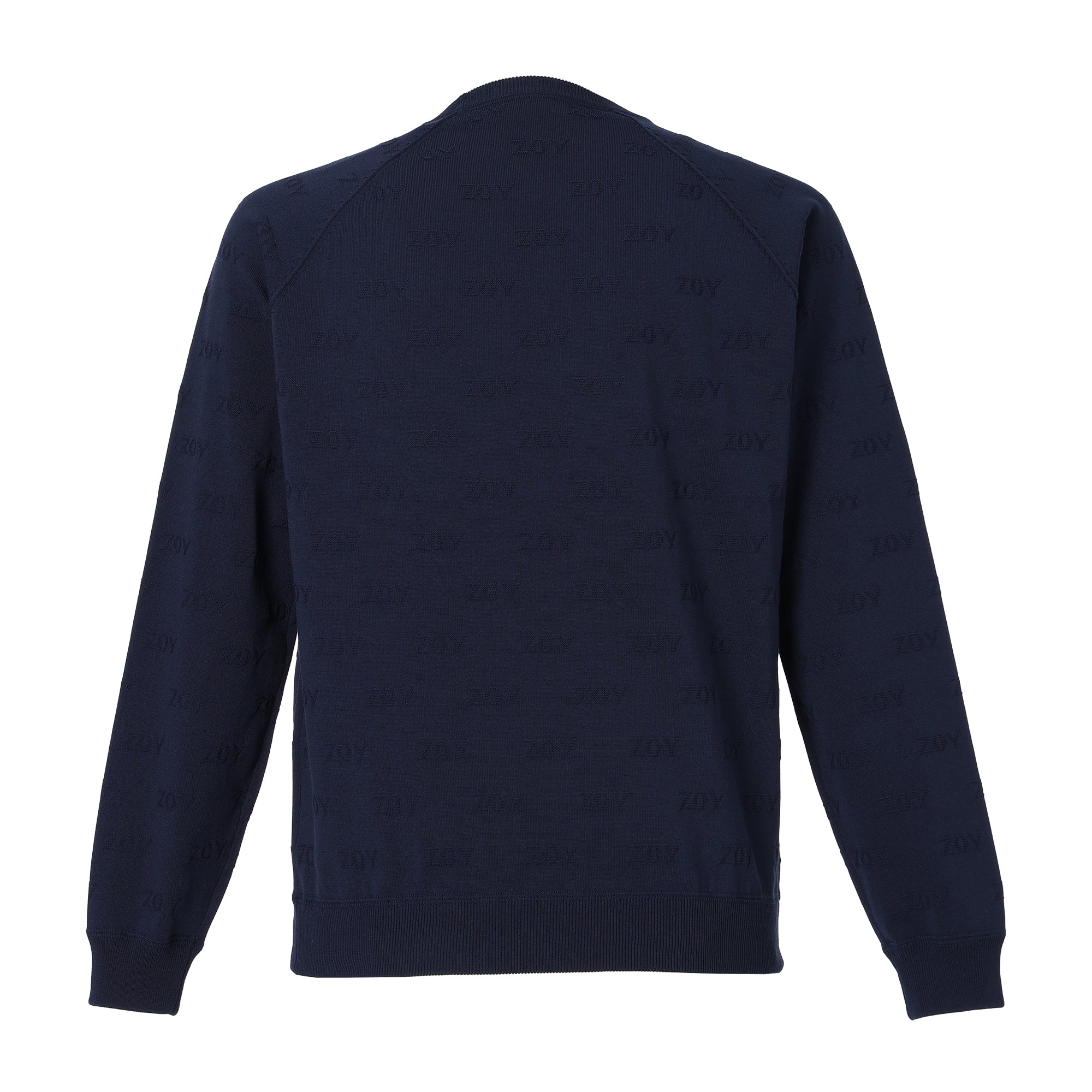 MEN ZOYリンクス 長袖セーター マリーン