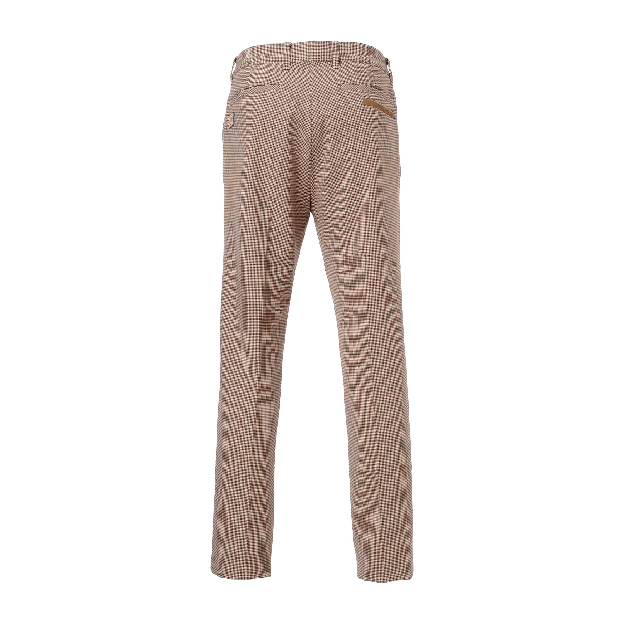 Men's Gun Club Fleece-Lined Stretch Long Pants in Brick