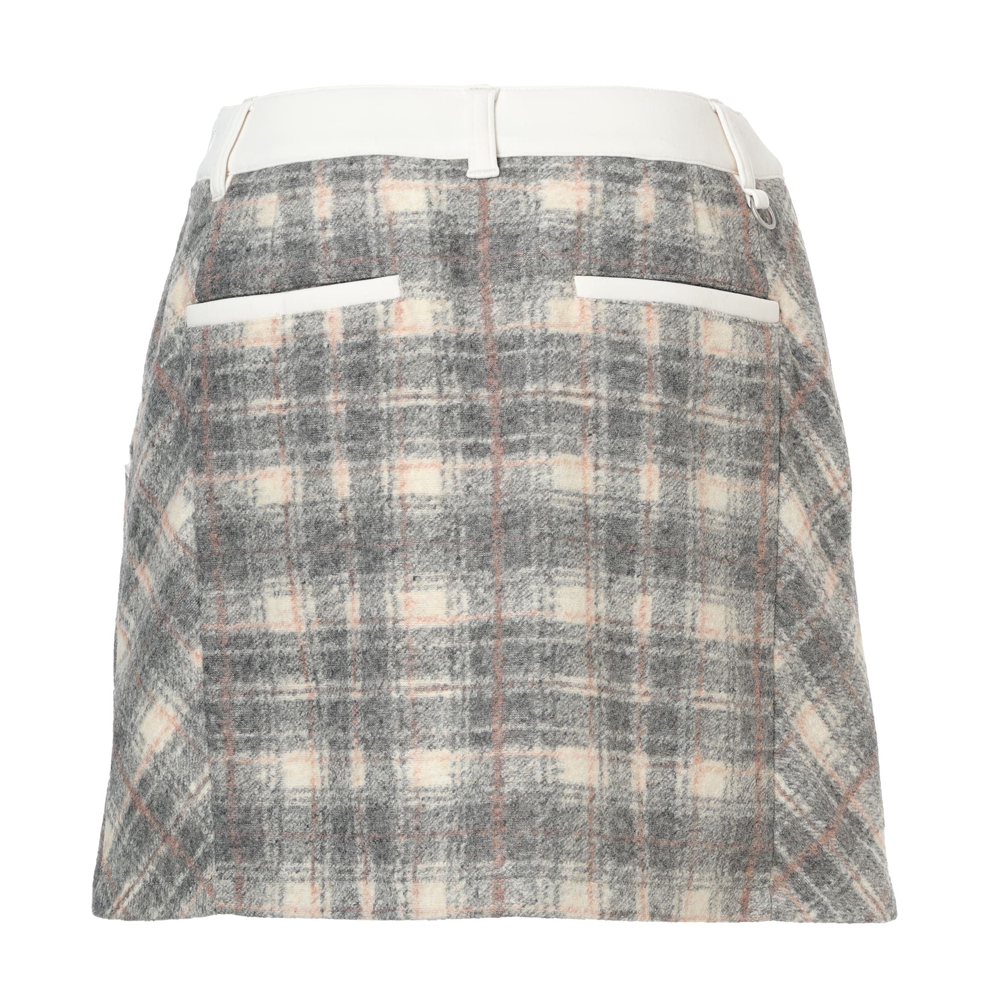 Women's Sliver Check JQ Skirt (Windproof Lining) Off-White 071644311
