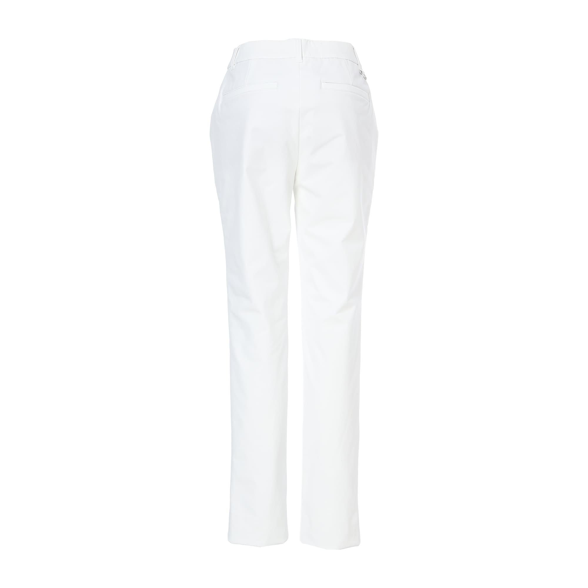 Women's 4-Way Stretch Recycled PL x Back Fleece Long Pants, White