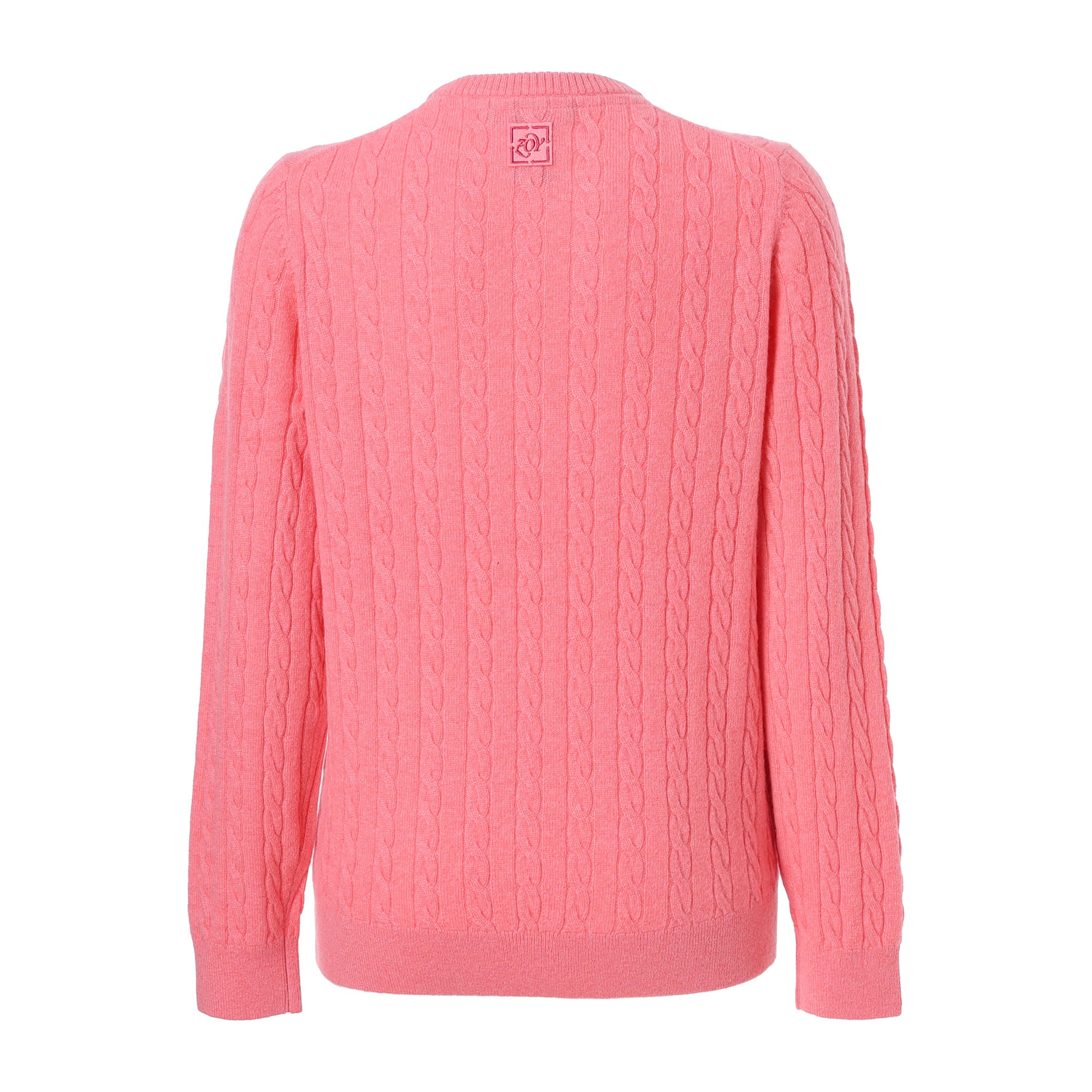 WOMEN Recycled CASHMERE 長袖セーター ストロベリーアイス