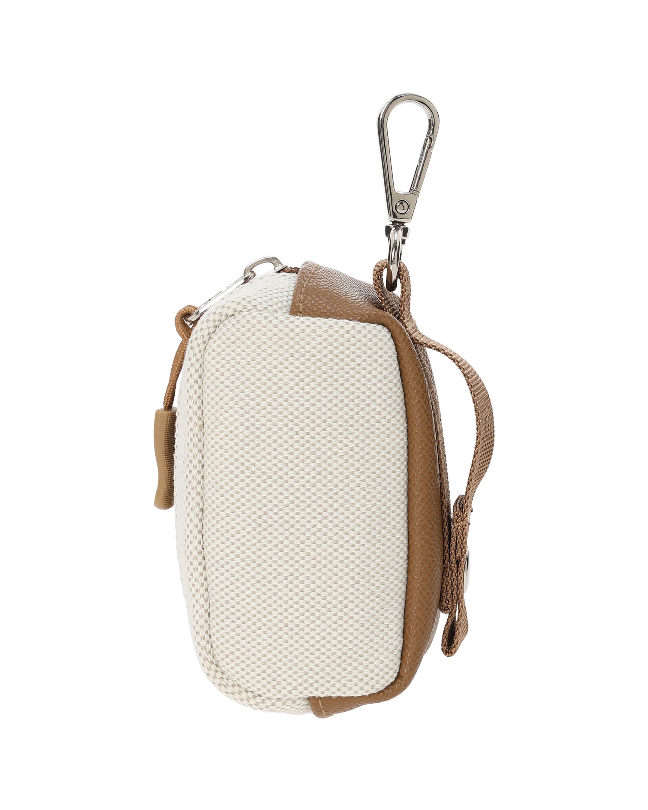 UNISEX キャンバスボールポーチ ベージュ